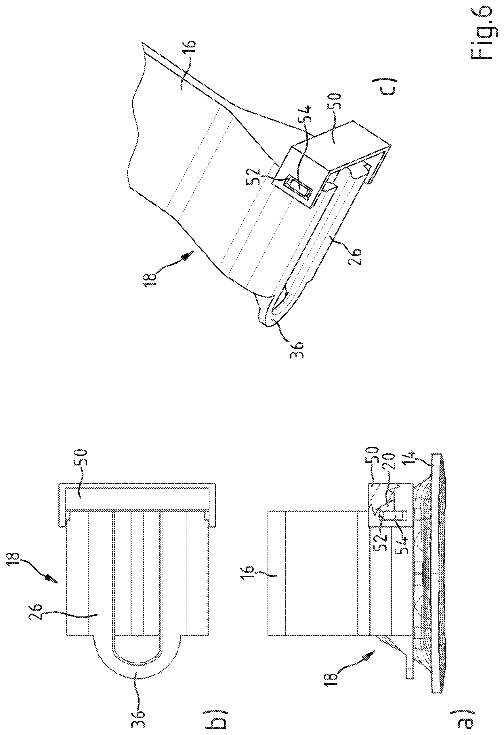 Patent US12350876 Figure 5 – Fuel tank with stiffening device