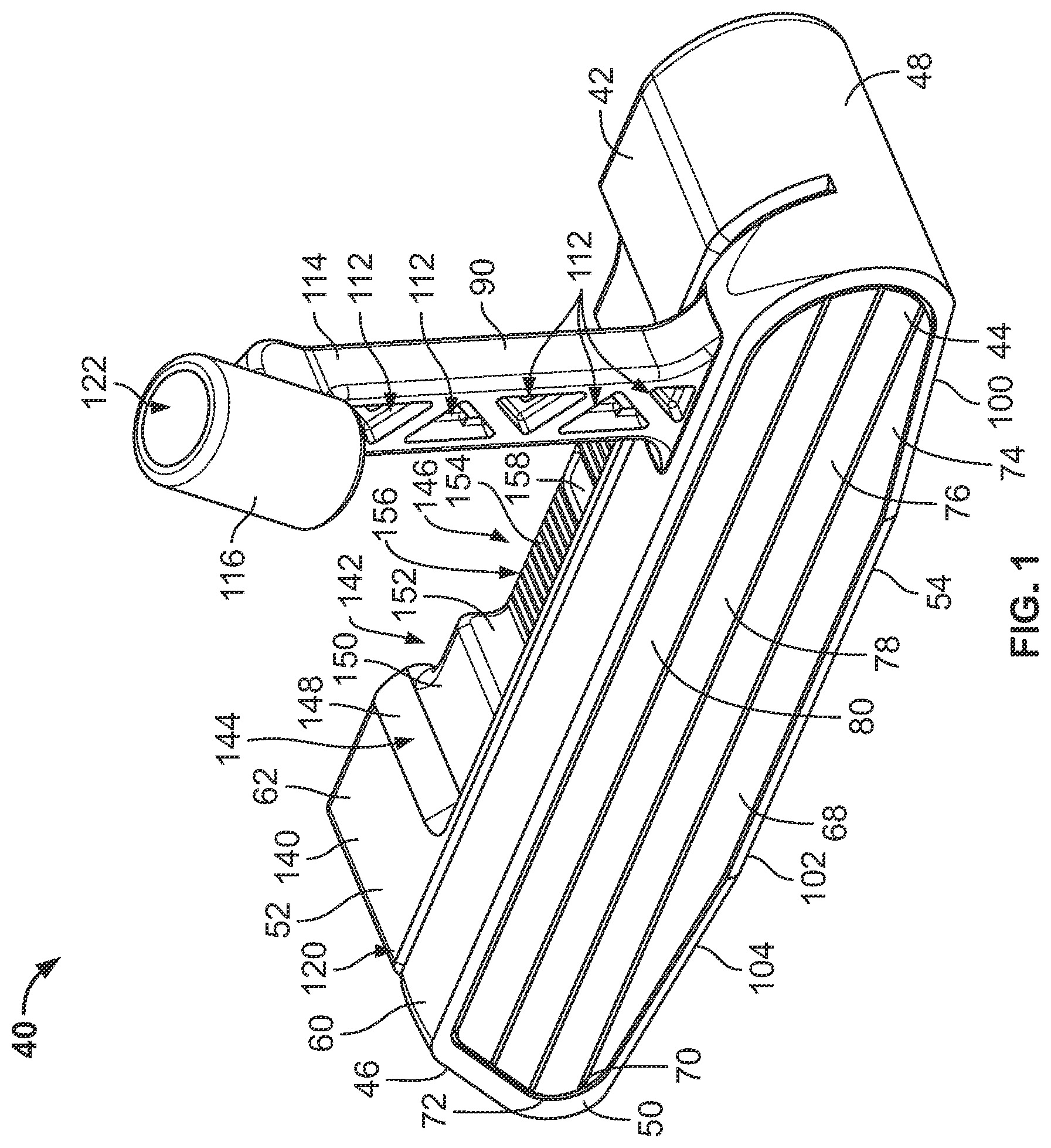 Patent US12350881 Figure 1 – Systems and methods for additive manufacturing of a golf club