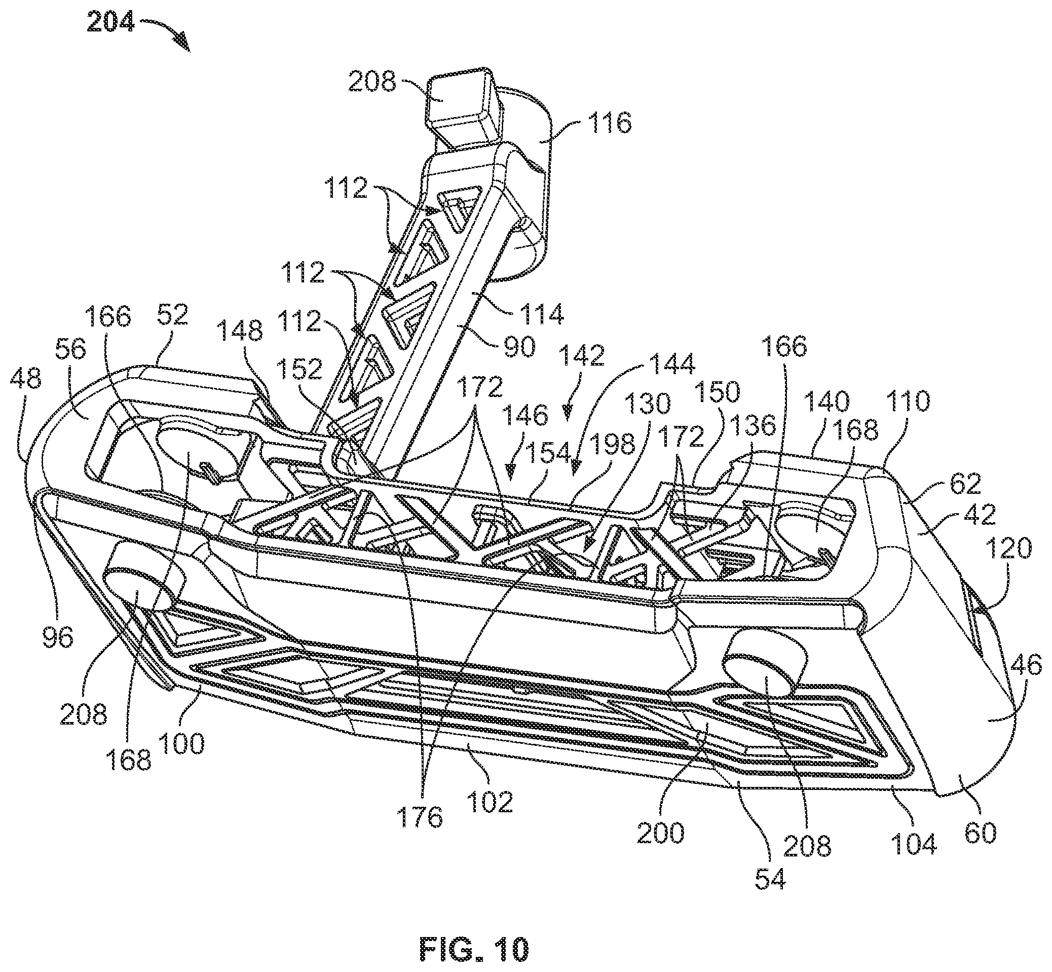 Patent US12350881 Figure 7 – Systems and methods for additive manufacturing of a golf club