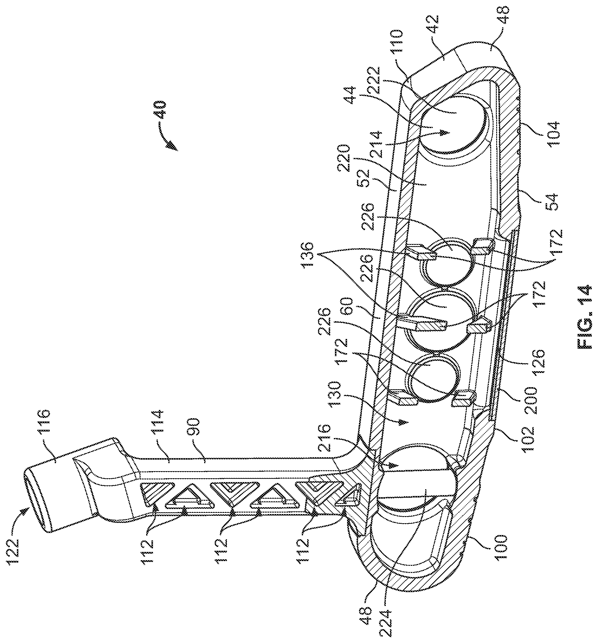 Patent US12350881 Figure 10 – Systems and methods for additive manufacturing of a golf club