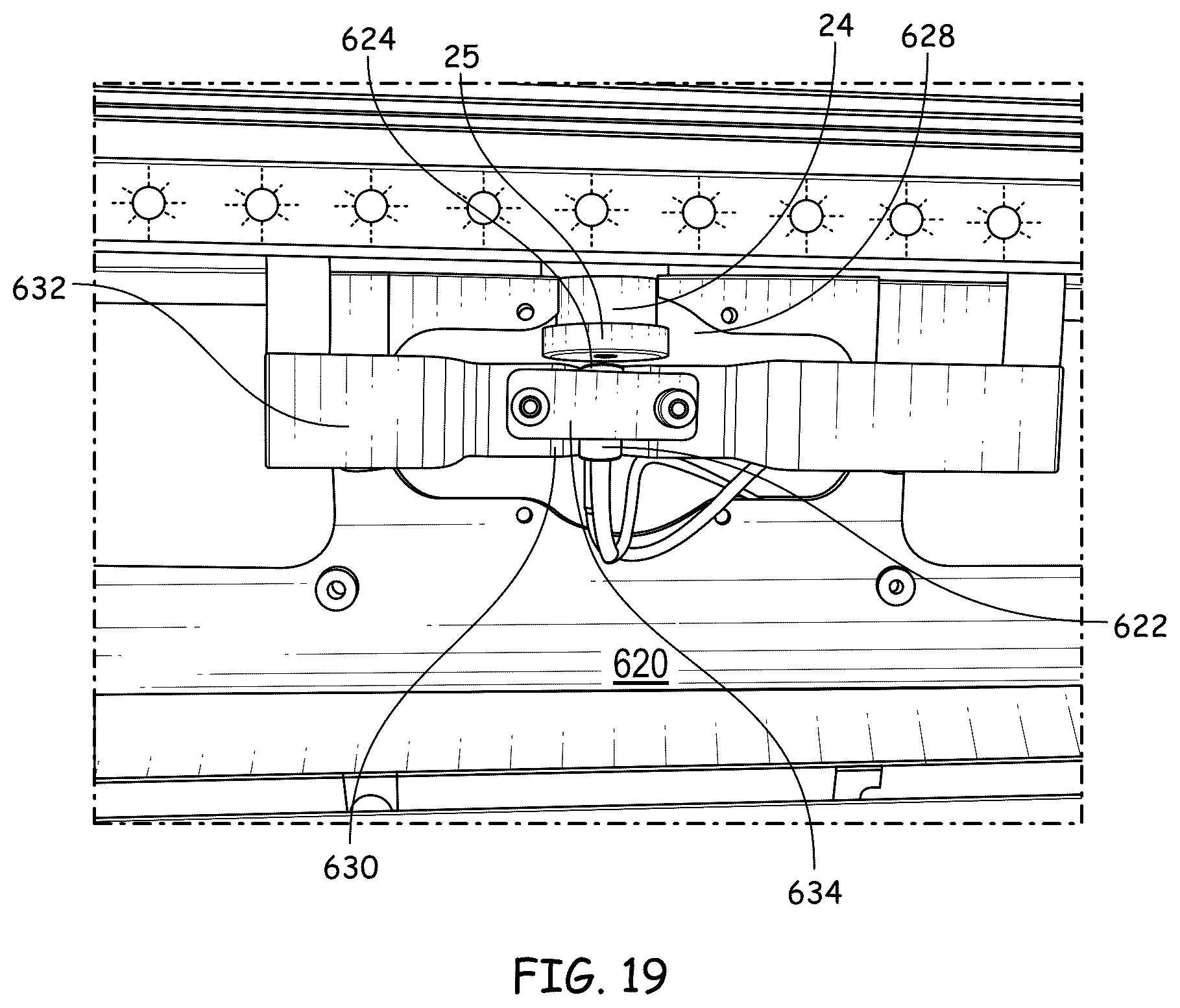 Patent US12350884 Figure 19 – Local z print head positioning system in a 3D printer