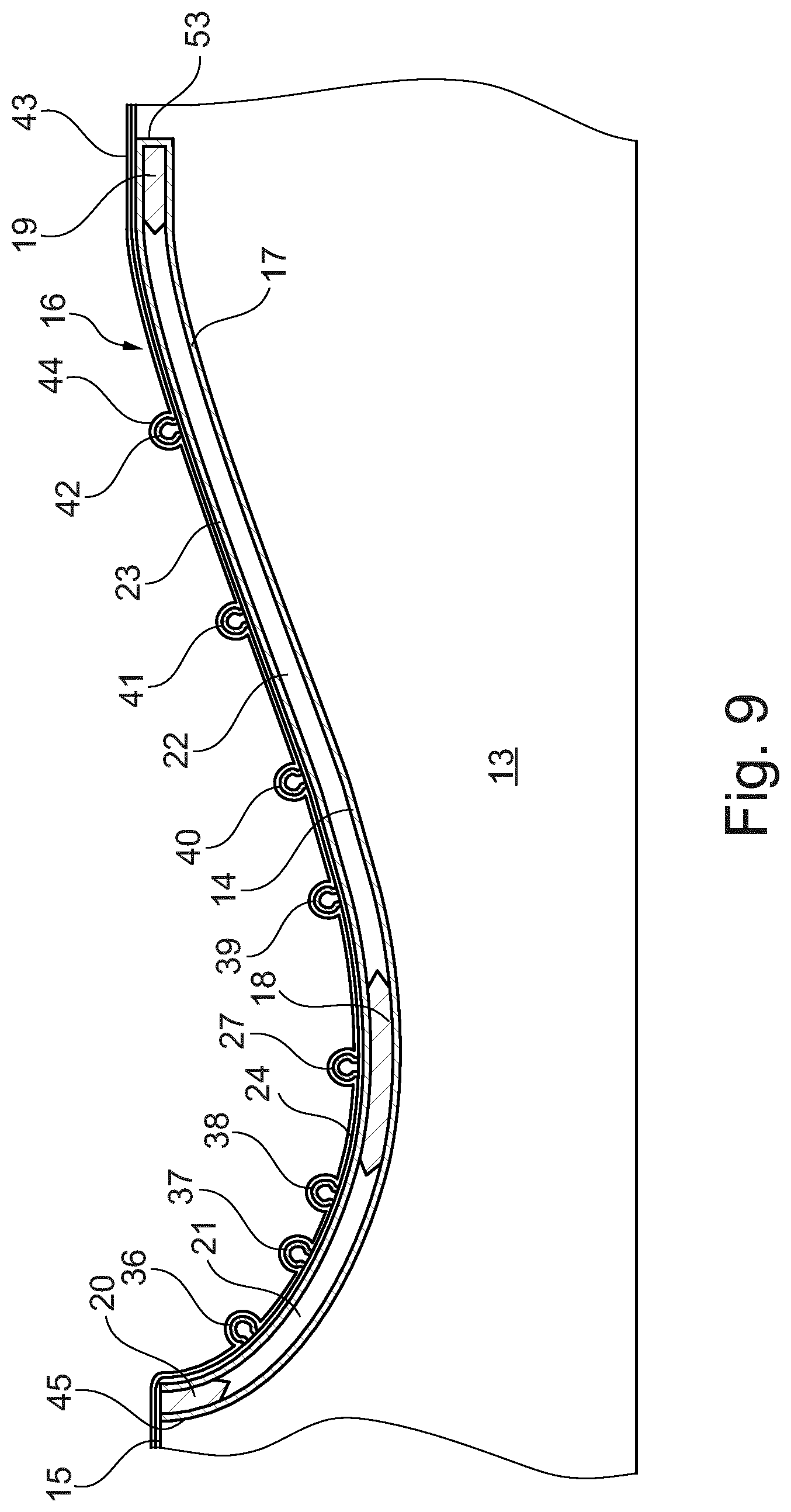 Patent US12350893 Figure 4 – Method of manufacturing a wind turbine blade