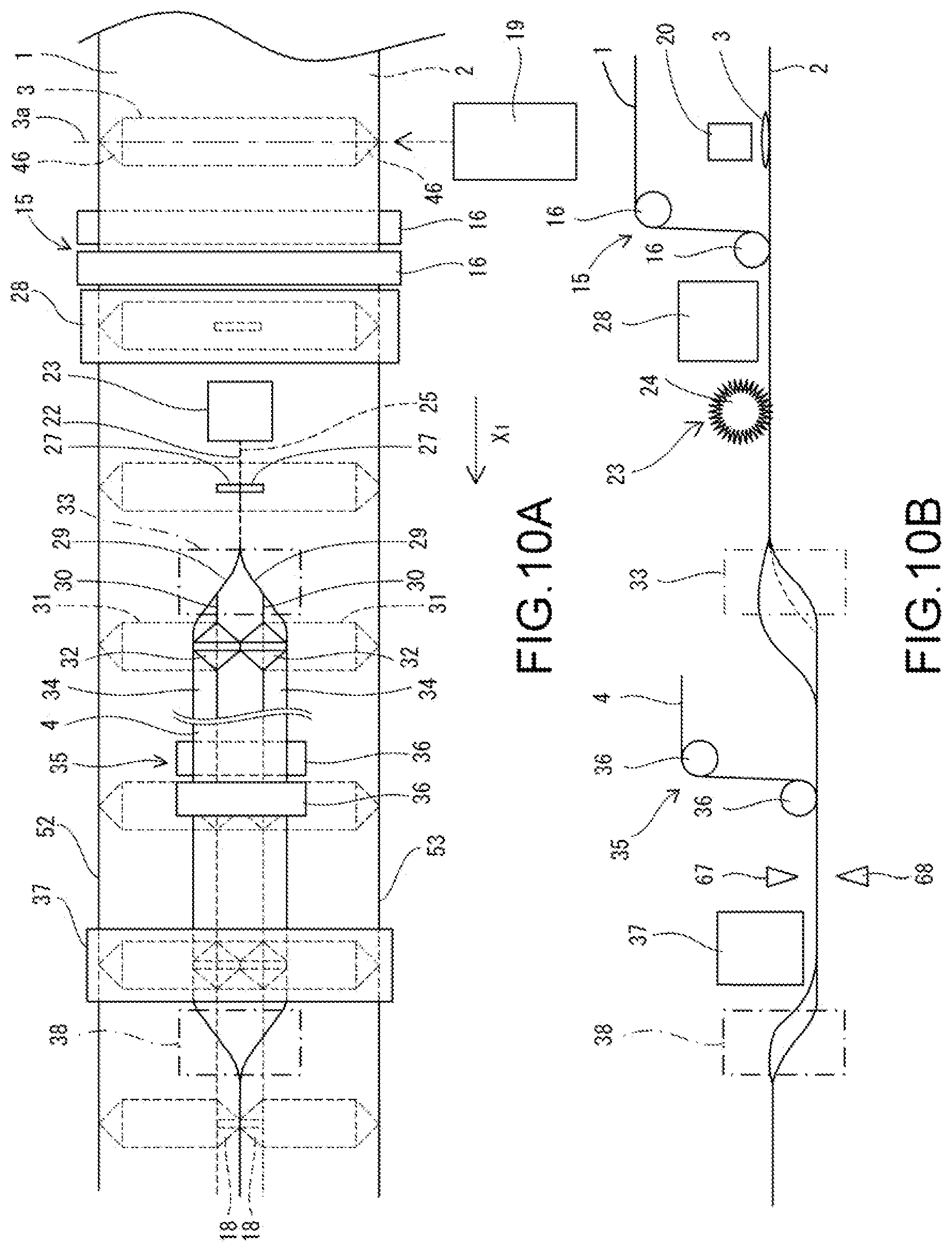 Patent US12350902 Figure 10 – Bag making method and bag making apparatus