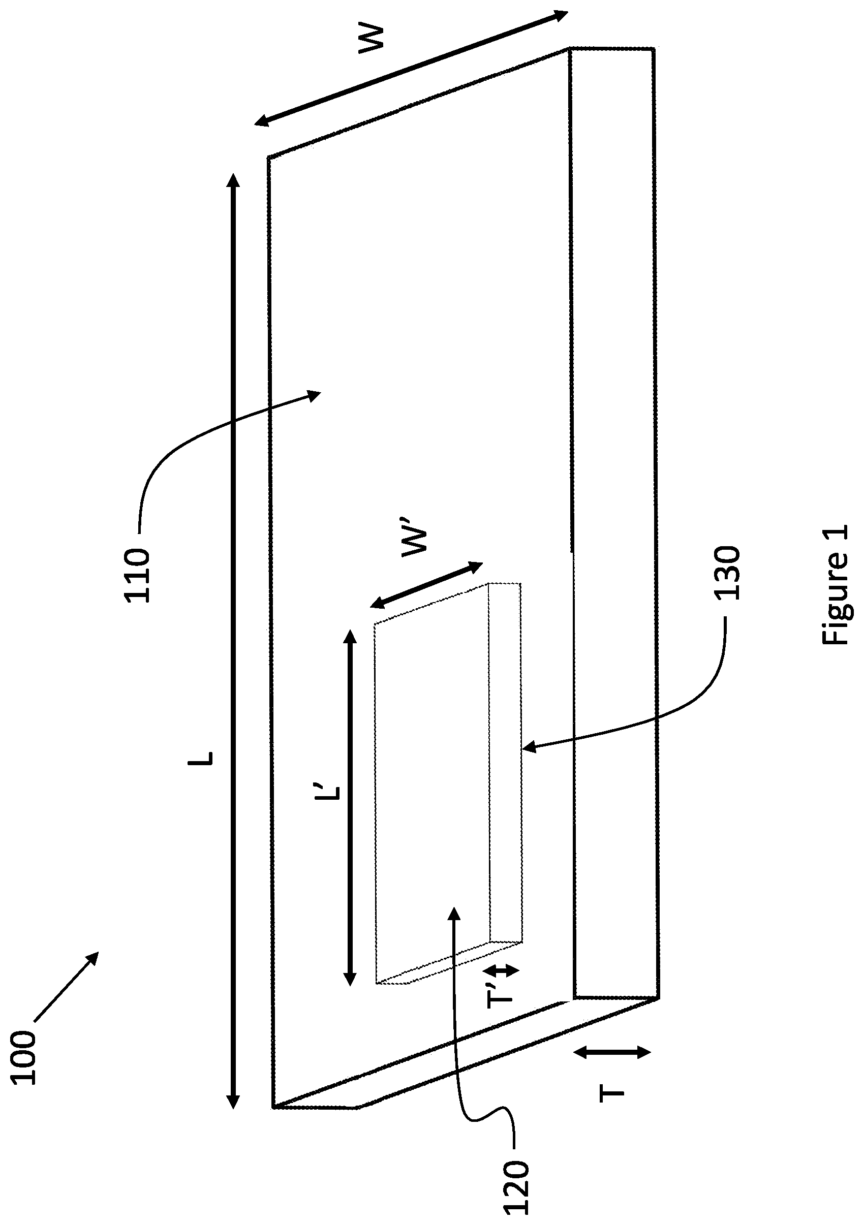 Patent US12350904 — Glass-based materials with adhesive and complex geometry — Figure 1
