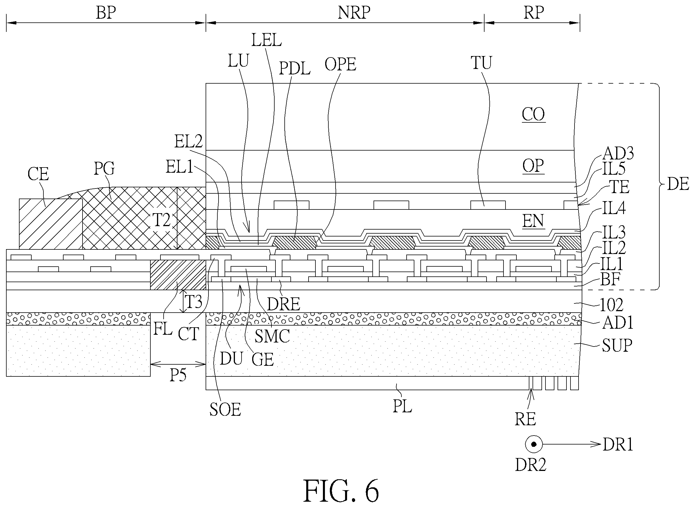 Patent US12350913 Figure 6 – Rollable display device