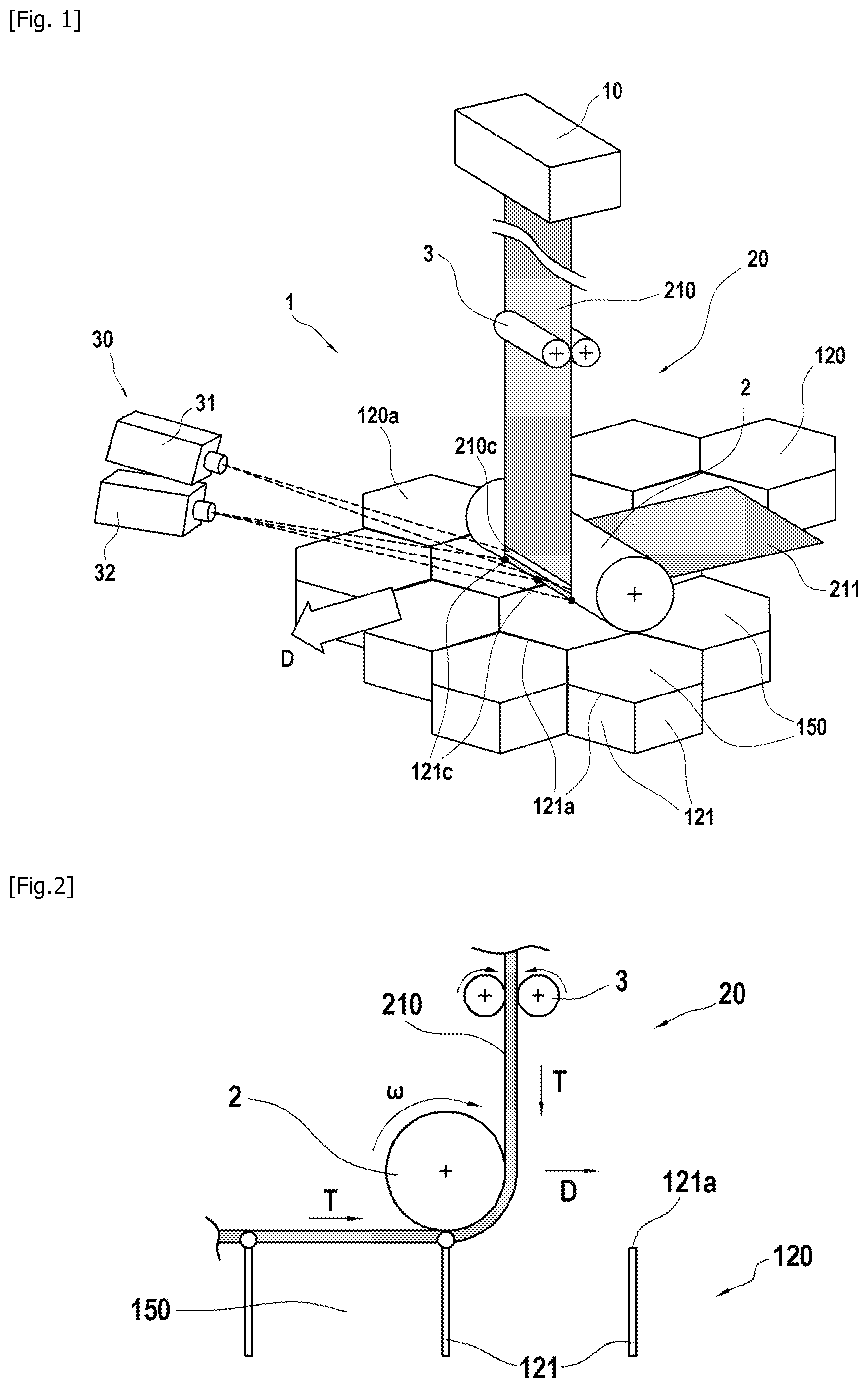 Patent US12350916 Figure 1 – Draping a skin of thermoplastic material on a multicellular body