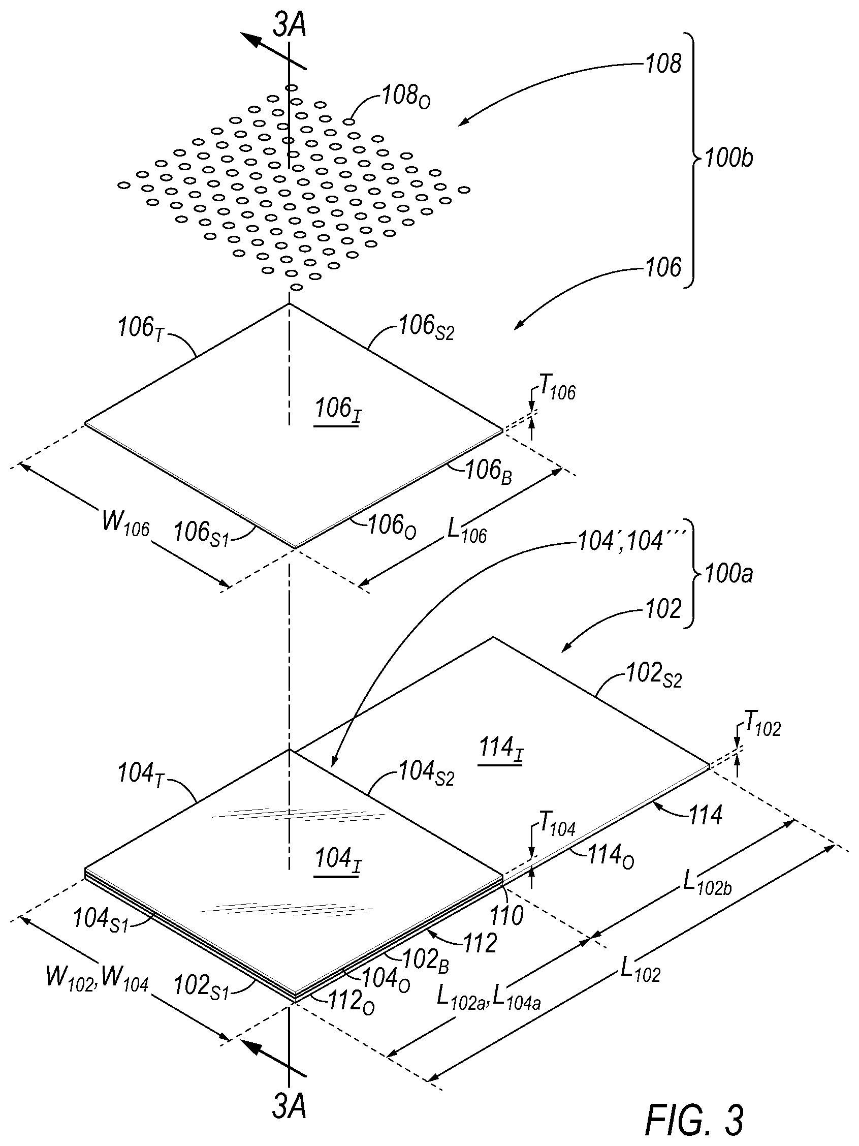 Patent US12350922 Figure 5 – Cutaway card assembly