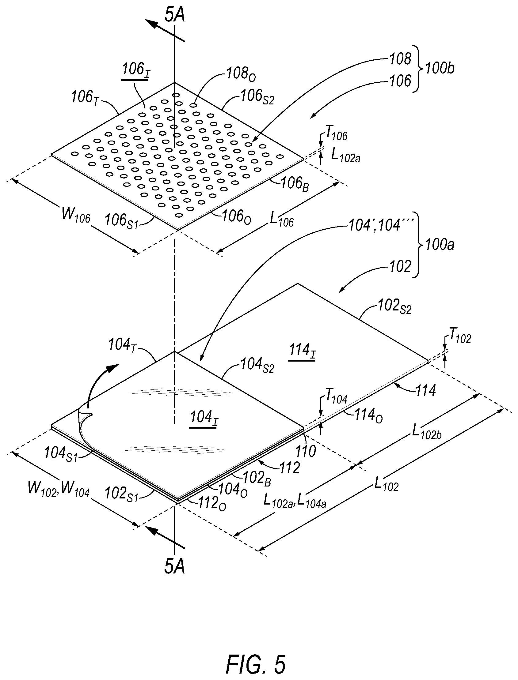 Patent US12350922 Figure 9 – Cutaway card assembly