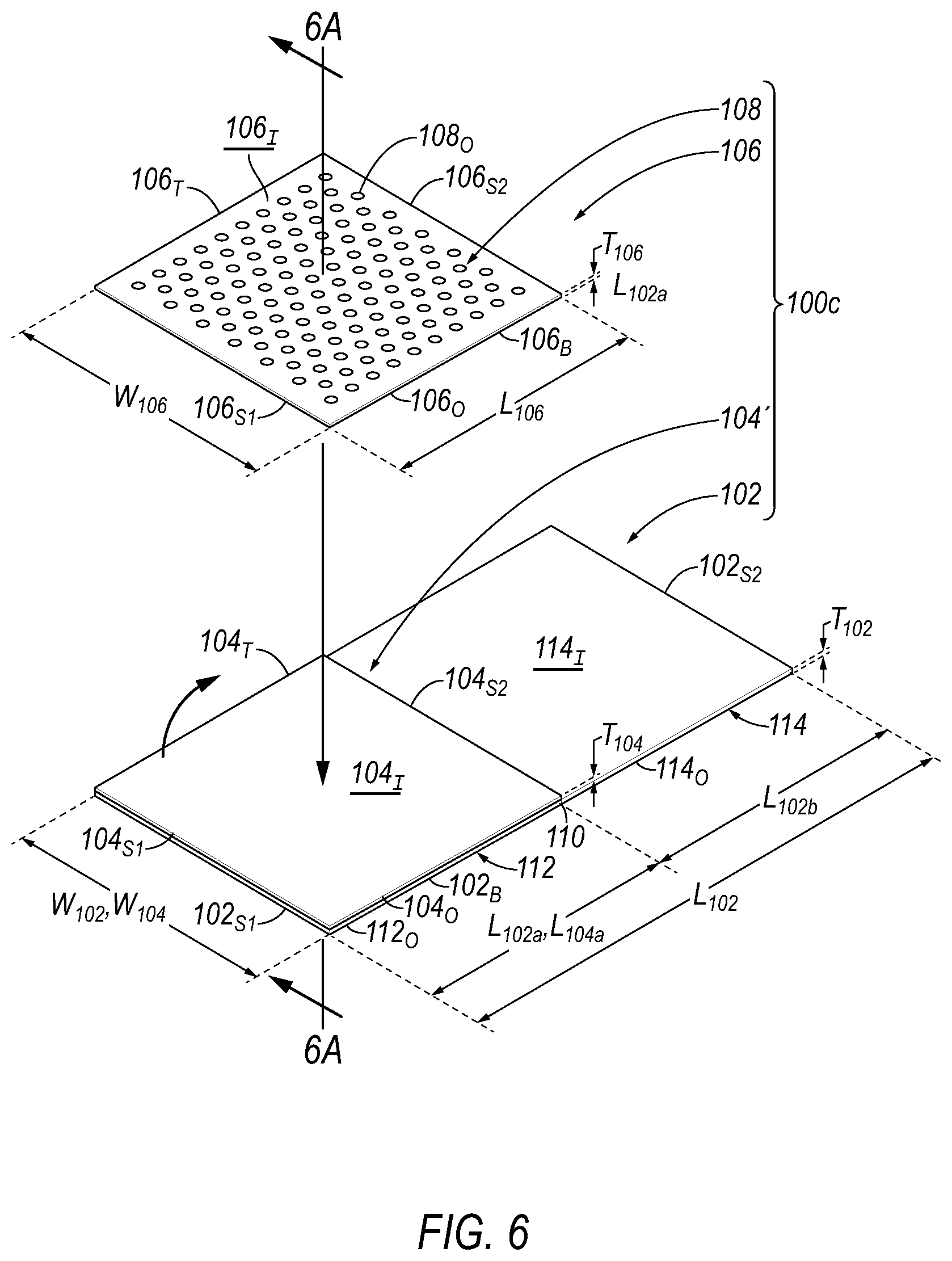 Patent US12350922 Figure 11 – Cutaway card assembly