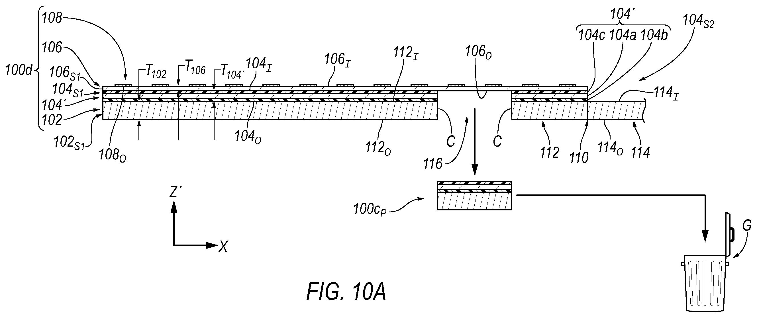 Patent US12350922 Figure 20 – Cutaway card assembly