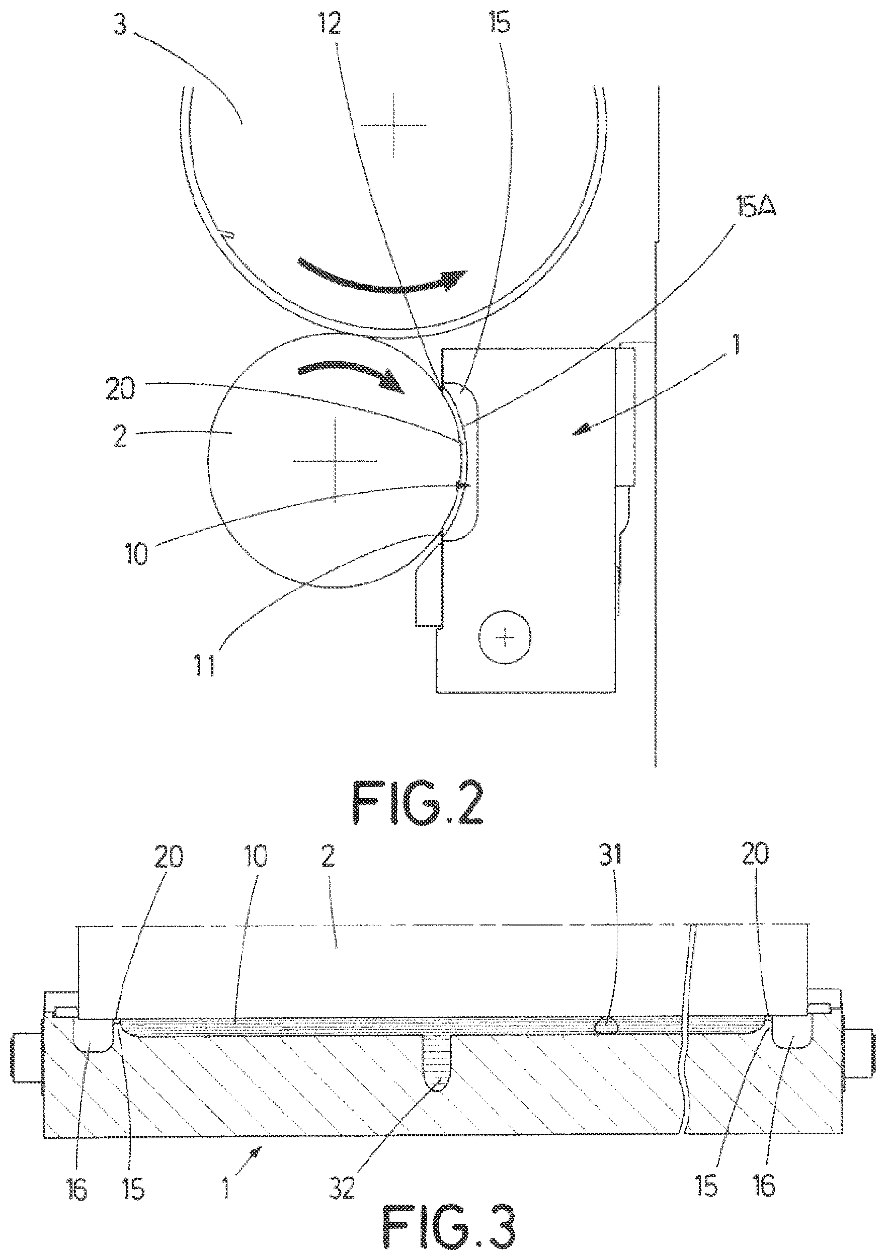 Patent US12350924 Figure 2 – Device for applying a fluid to a roller
