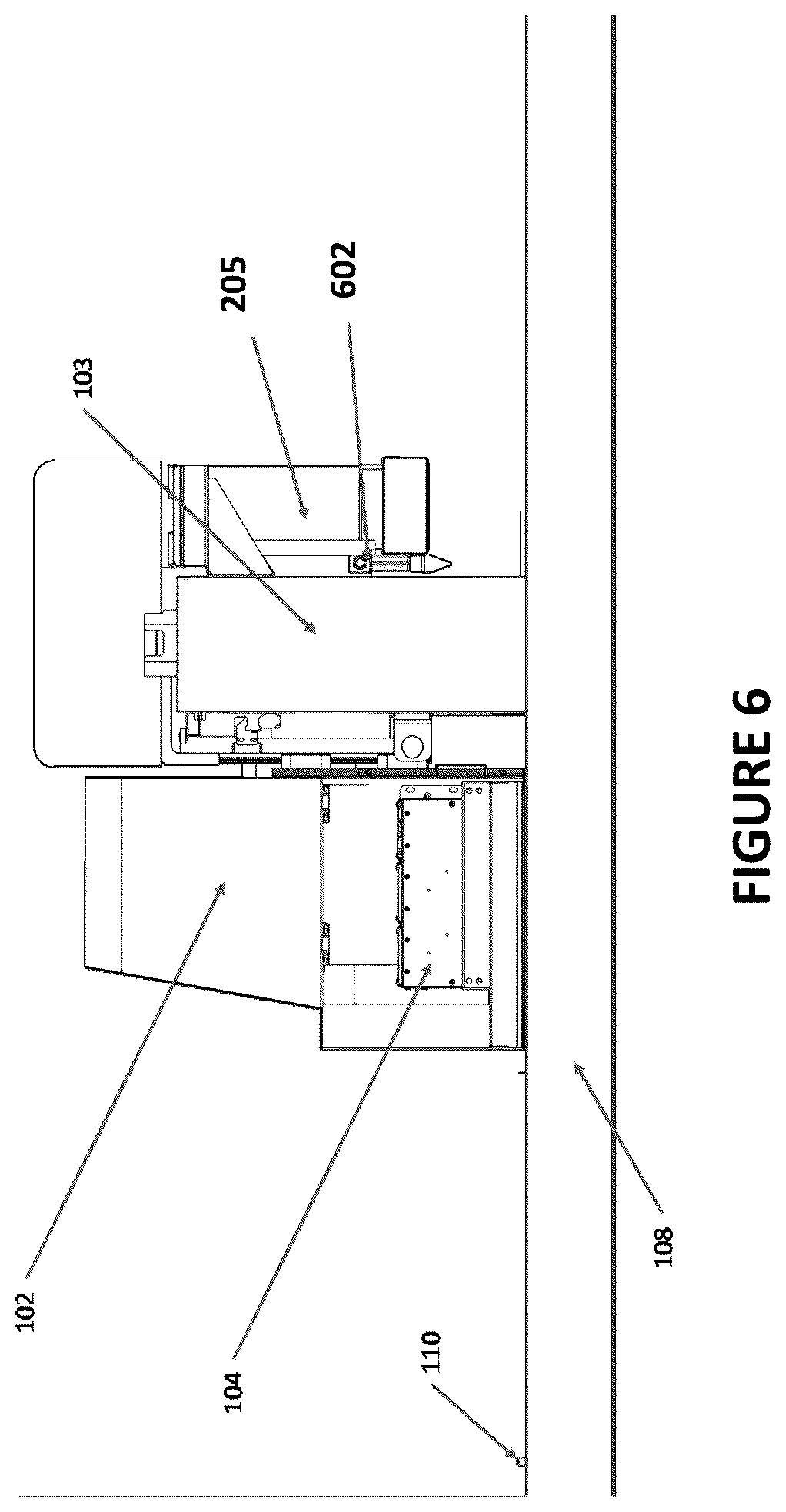 Patent US12350928 Figure 6 – Flatbed printer with integrated creasing and cutting