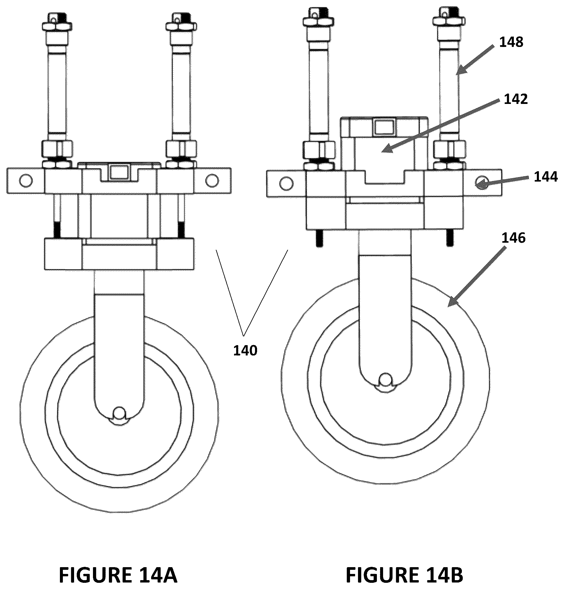 Patent US12350928 Figure 14 – Flatbed printer with integrated creasing and cutting