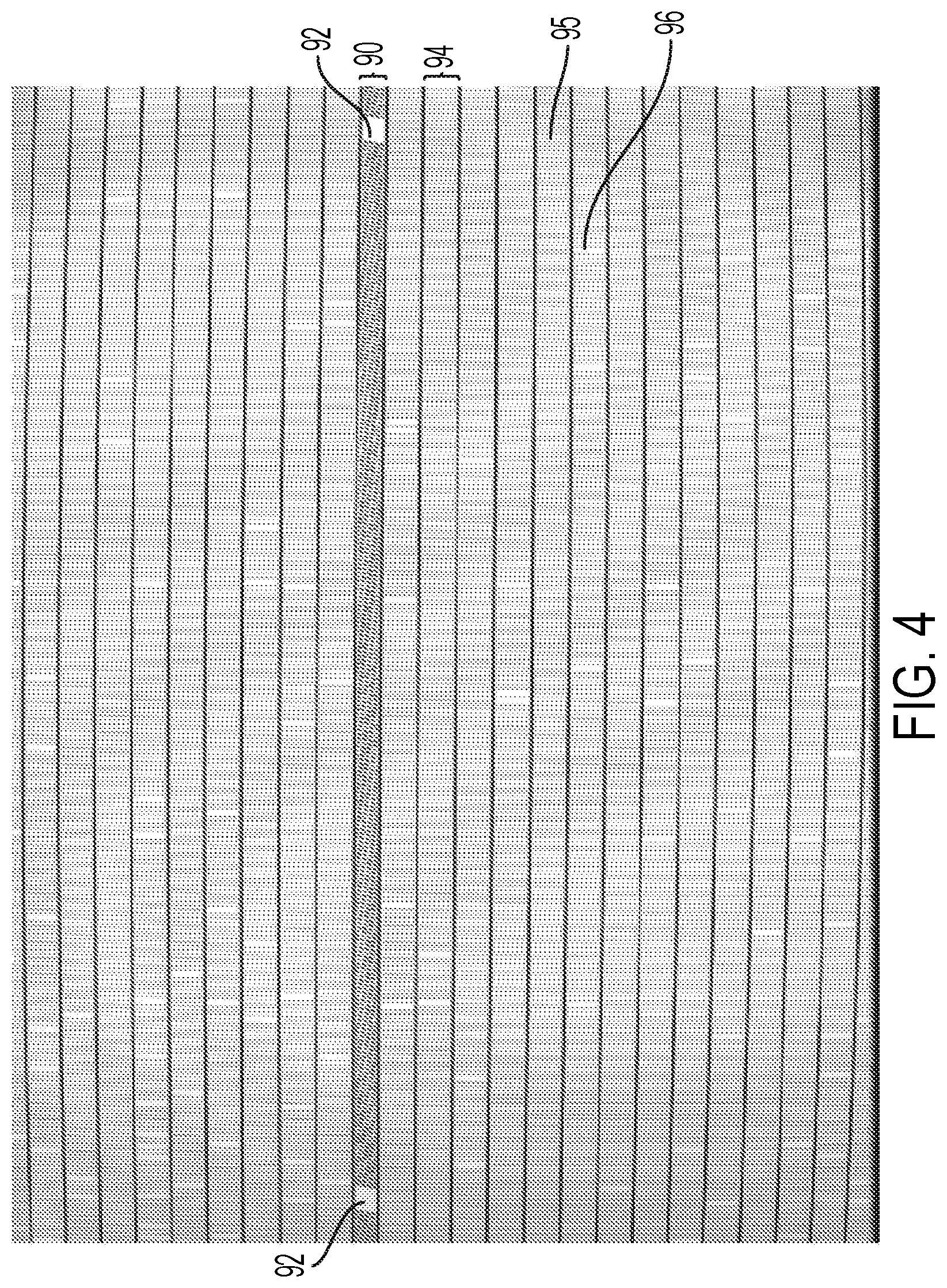 Patent US12350930 Figure 4 – Print head angle and stitch alignment during full speed printer operation