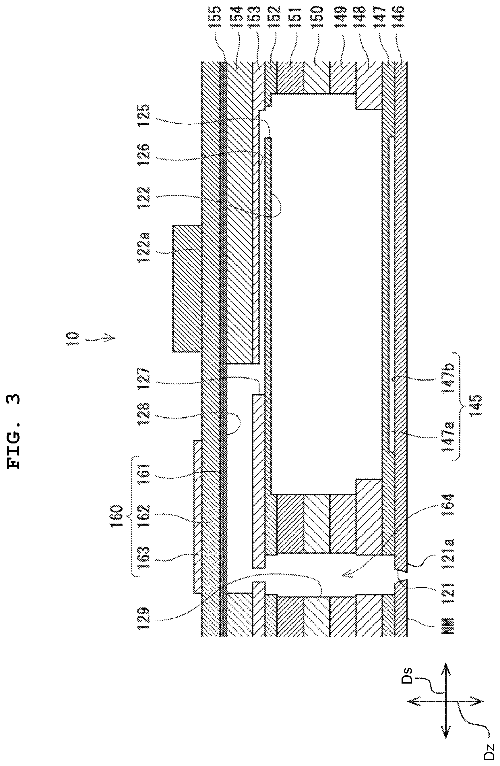 Patent US12350931 Figure 3 – Liquid droplet ejecting apparatus