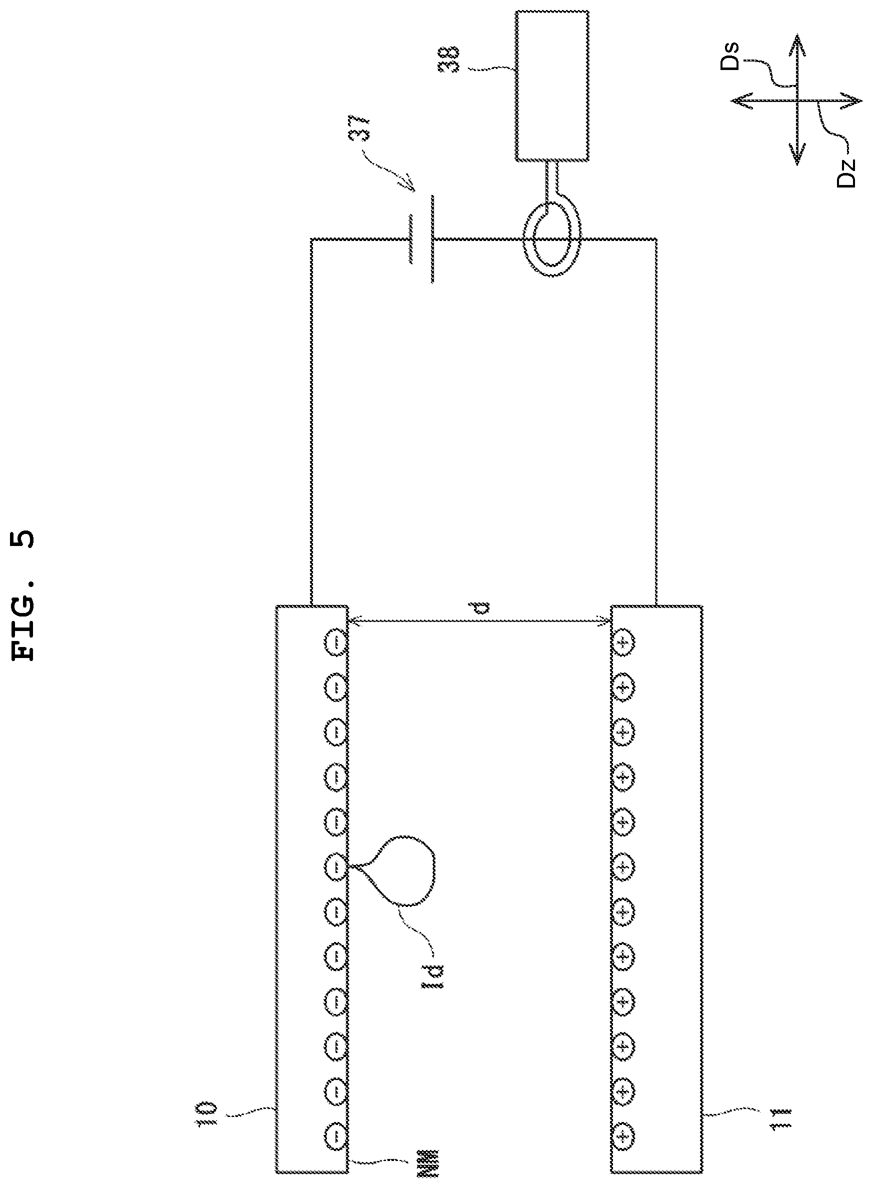 Patent US12350931 Figure 5 – Liquid droplet ejecting apparatus