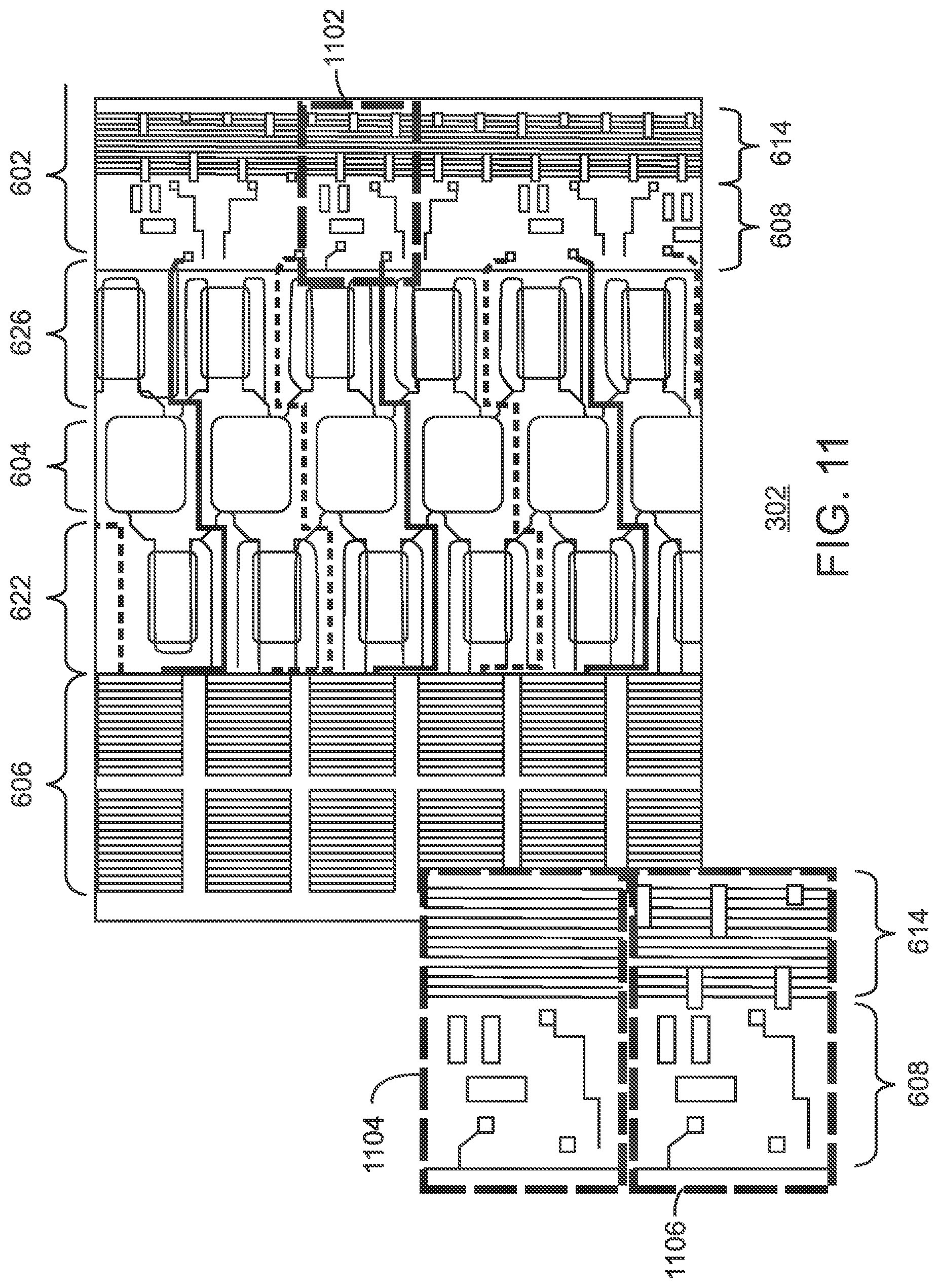 Patent US12350932 Figure 11 – Die for a printhead