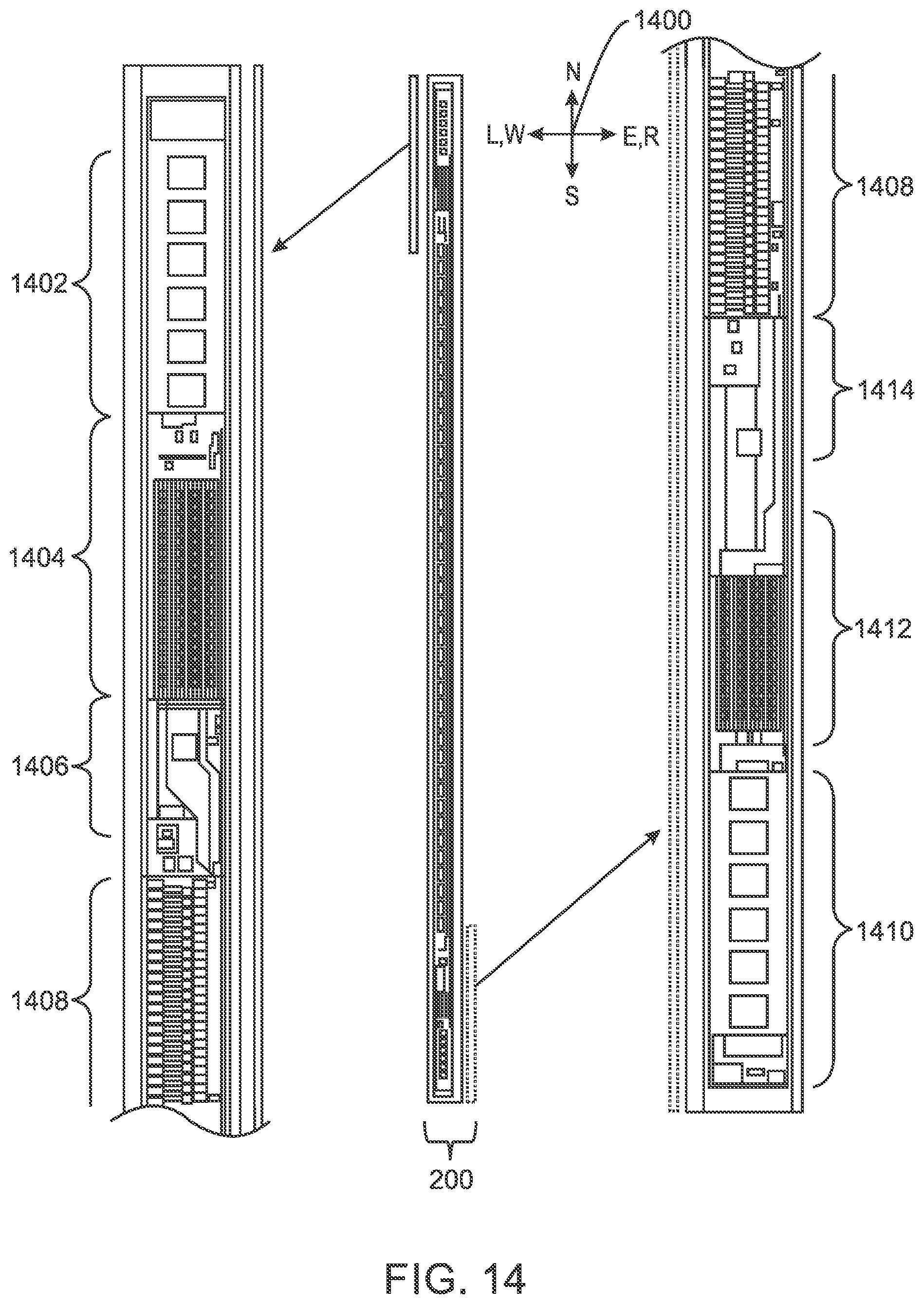 Patent US12350932 Figure 14 – Die for a printhead