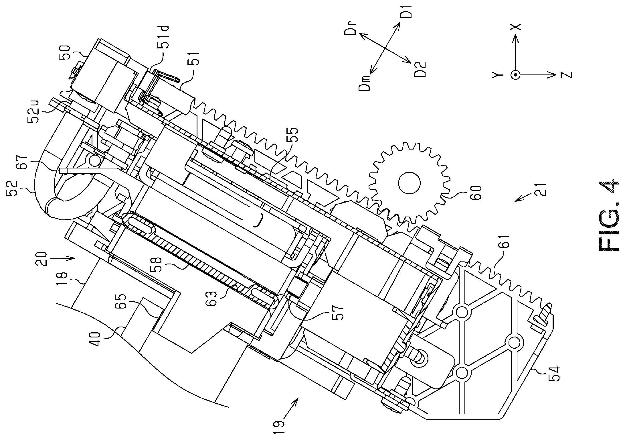 Patent US12350937 Figure 4 – Capping device and liquid ejection apparatus