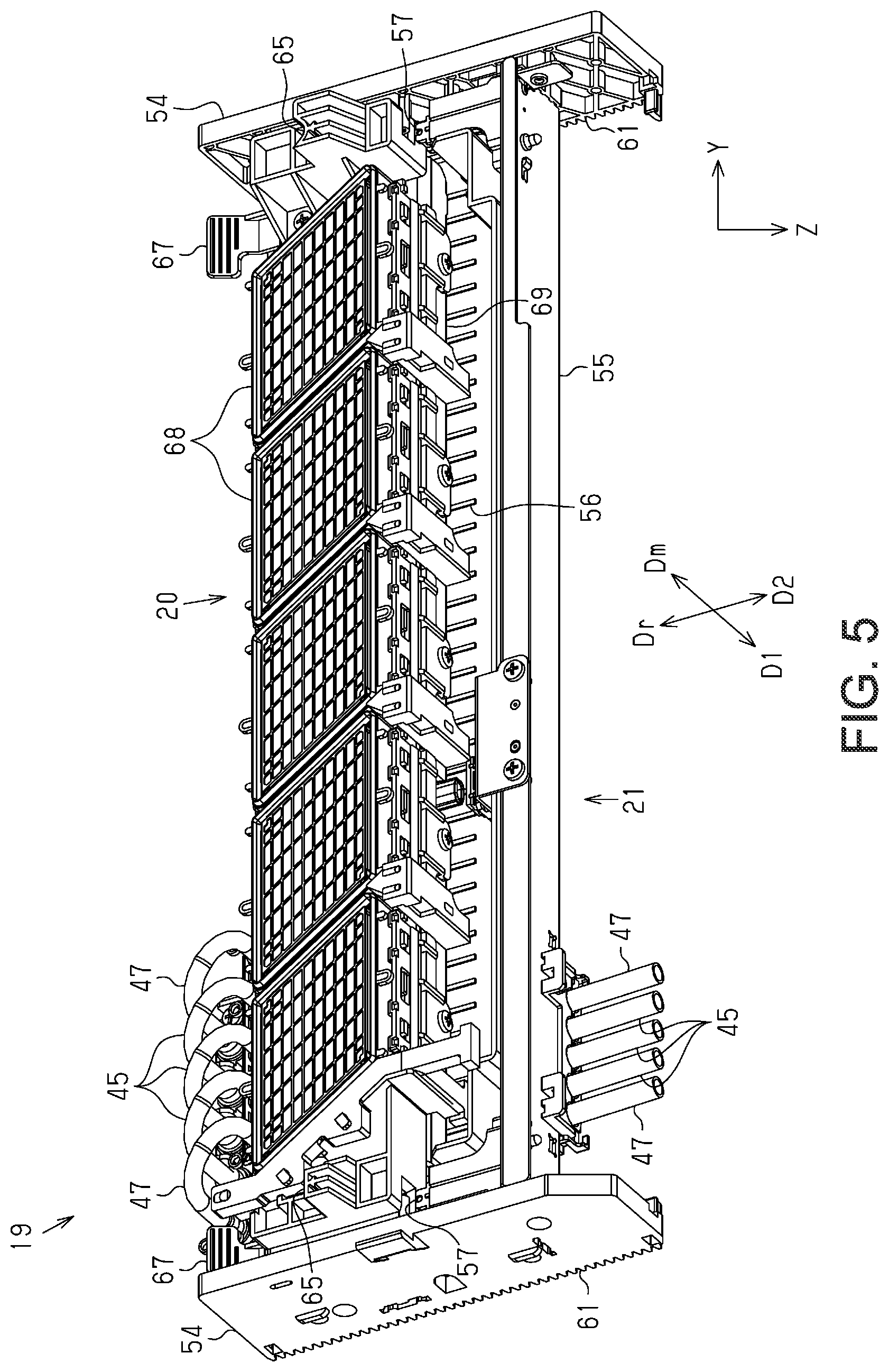 Patent US12350937 Figure 5 – Capping device and liquid ejection apparatus