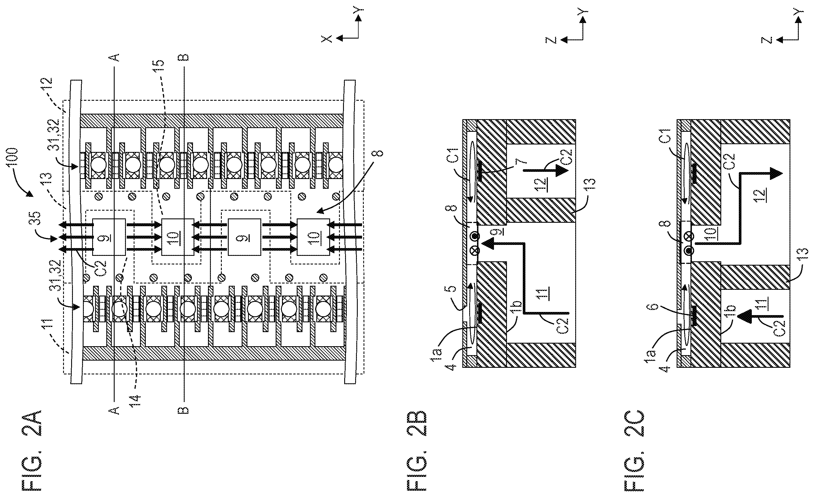 Patent US12350940 Figure 2 – Liquid ejection head