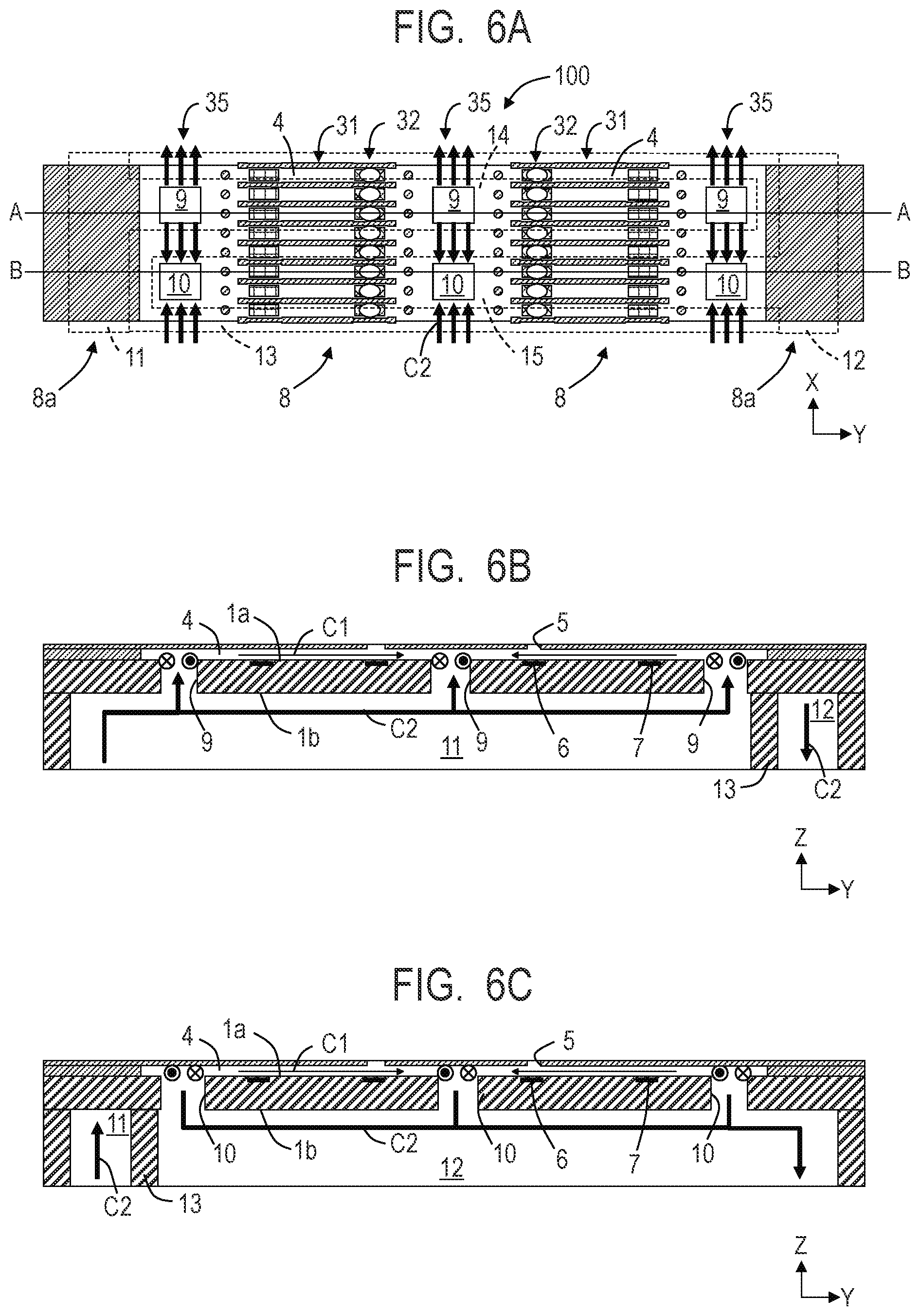 Patent US12350940 Figure 6 – Liquid ejection head