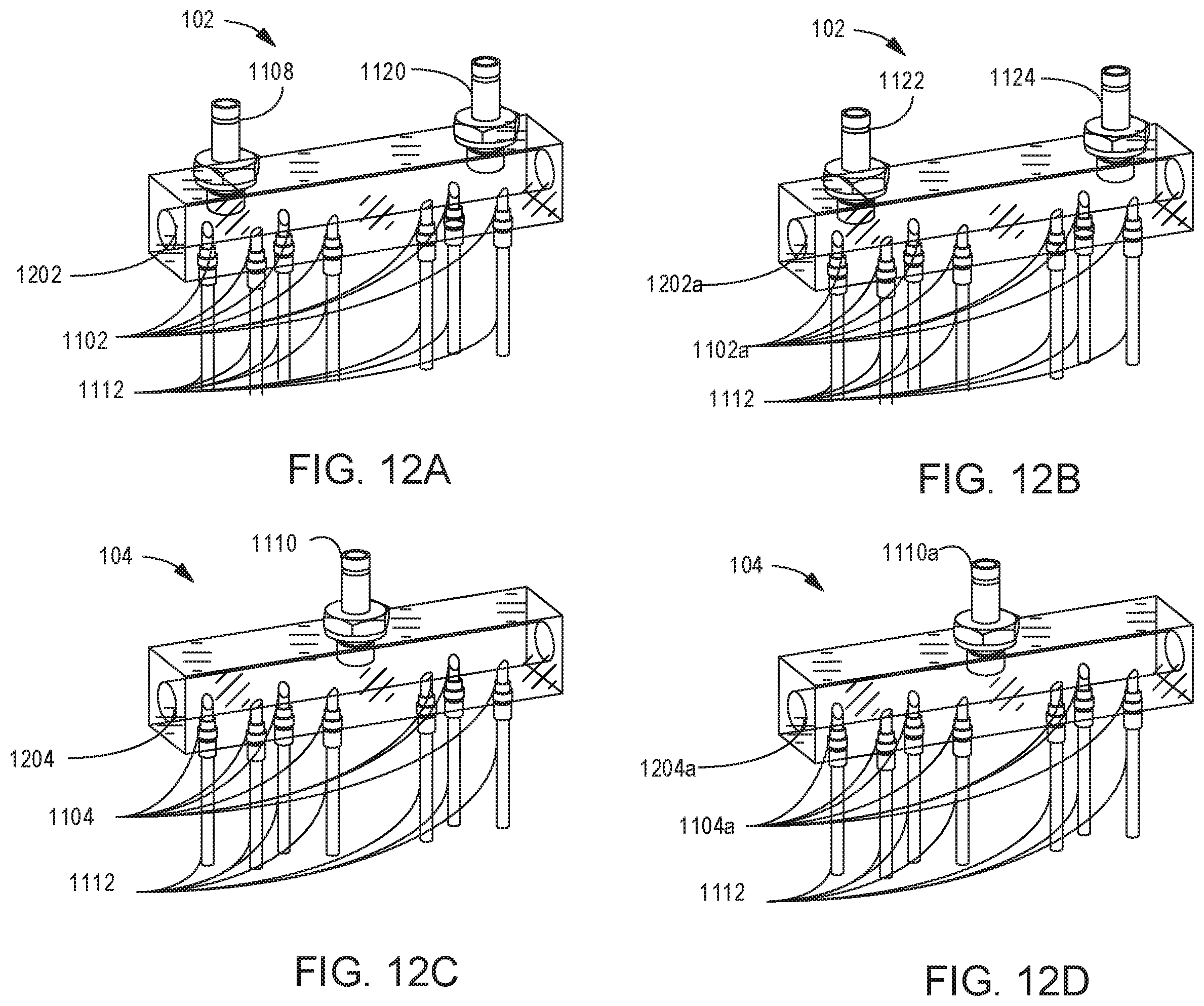 Patent US12350943 Figure 12 – Print fluid recirculation