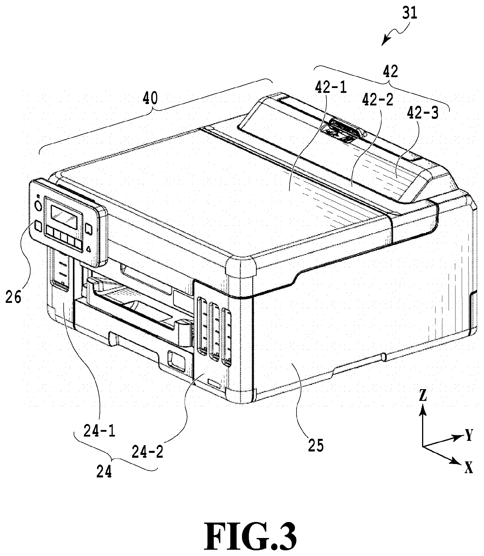 Patent US12350946 Figure 3 – Printing apparatus