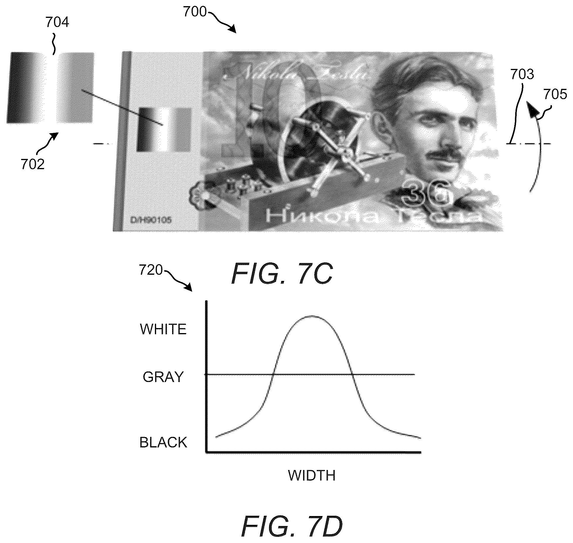 Patent US12350950 Figure 9 – Article with angled reflective segments