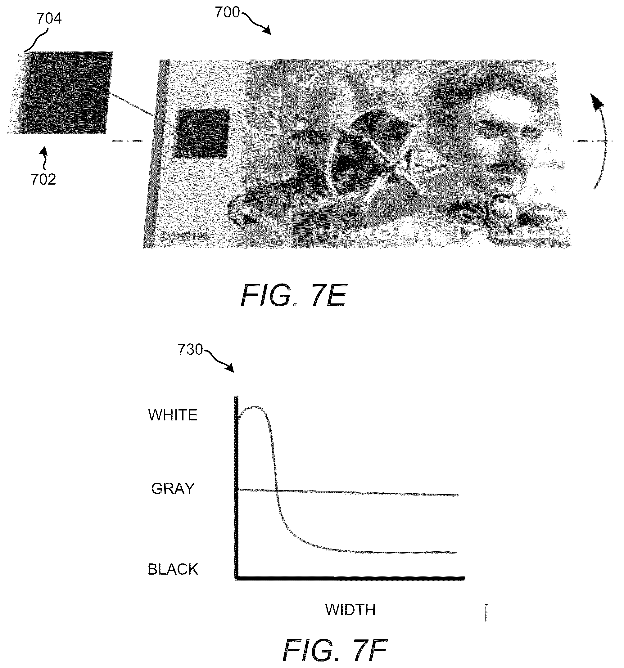 Patent US12350950 Figure 10 – Article with angled reflective segments