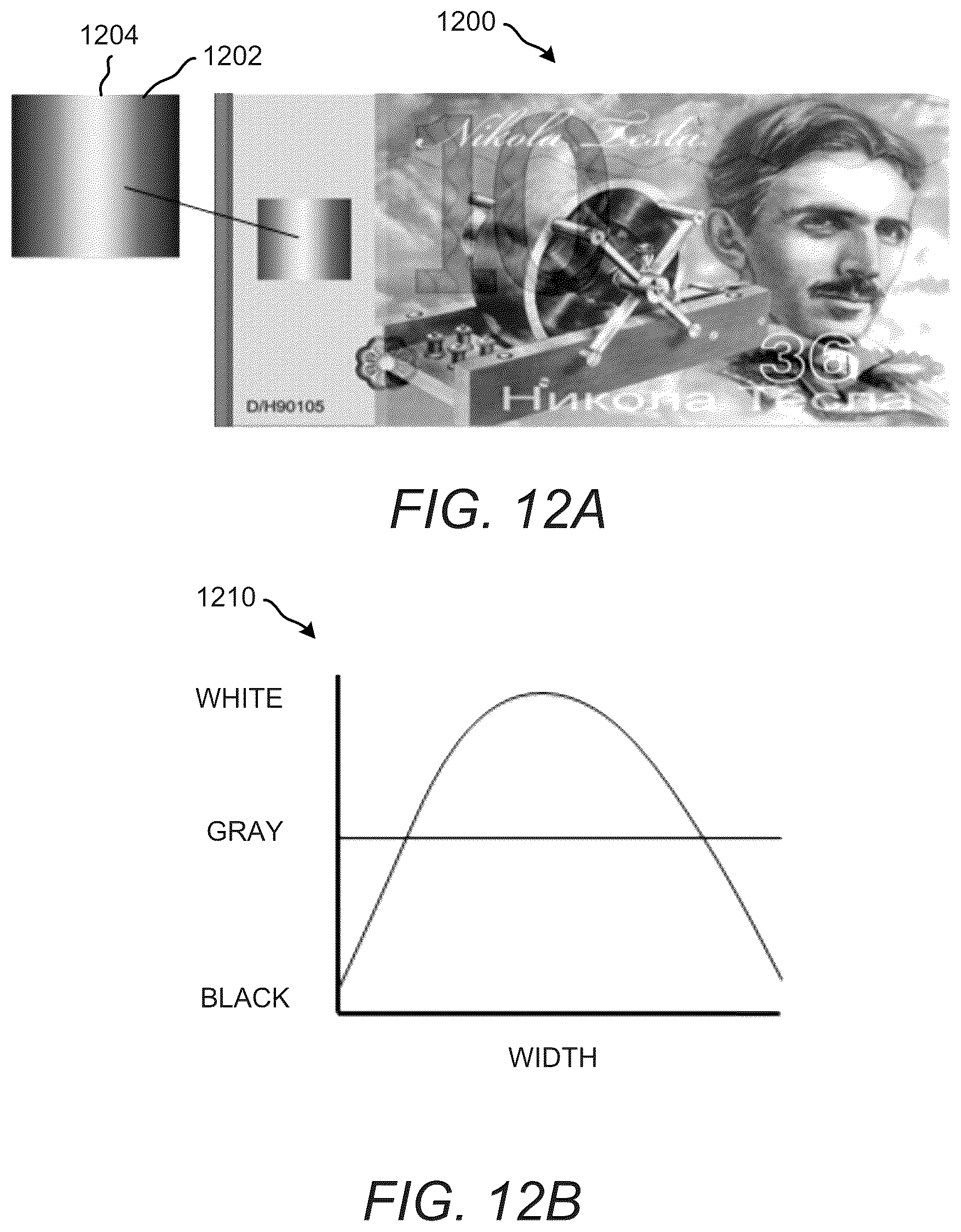 Patent US12350950 Figure 13 – Article with angled reflective segments