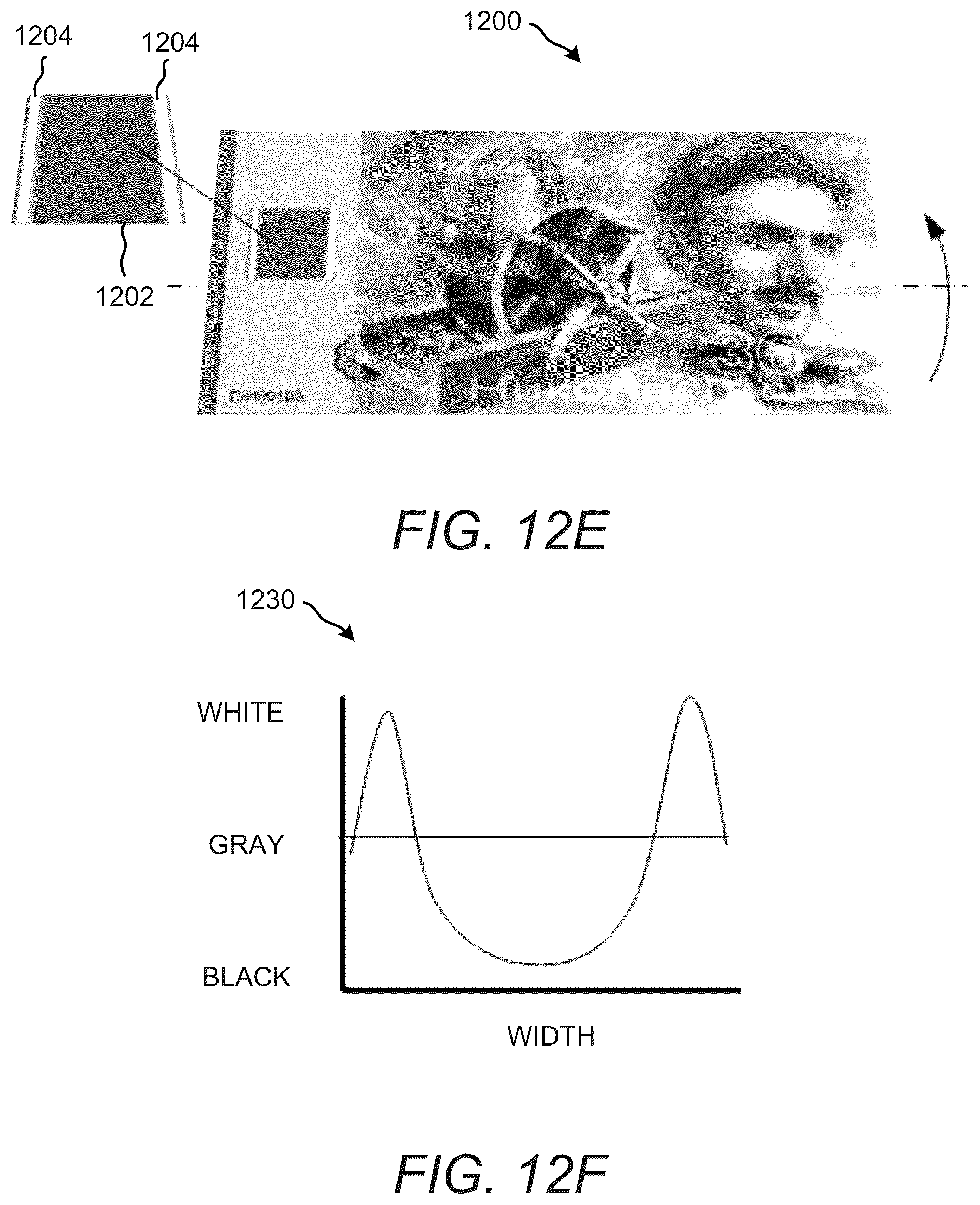 Patent US12350950 Figure 15 – Article with angled reflective segments
