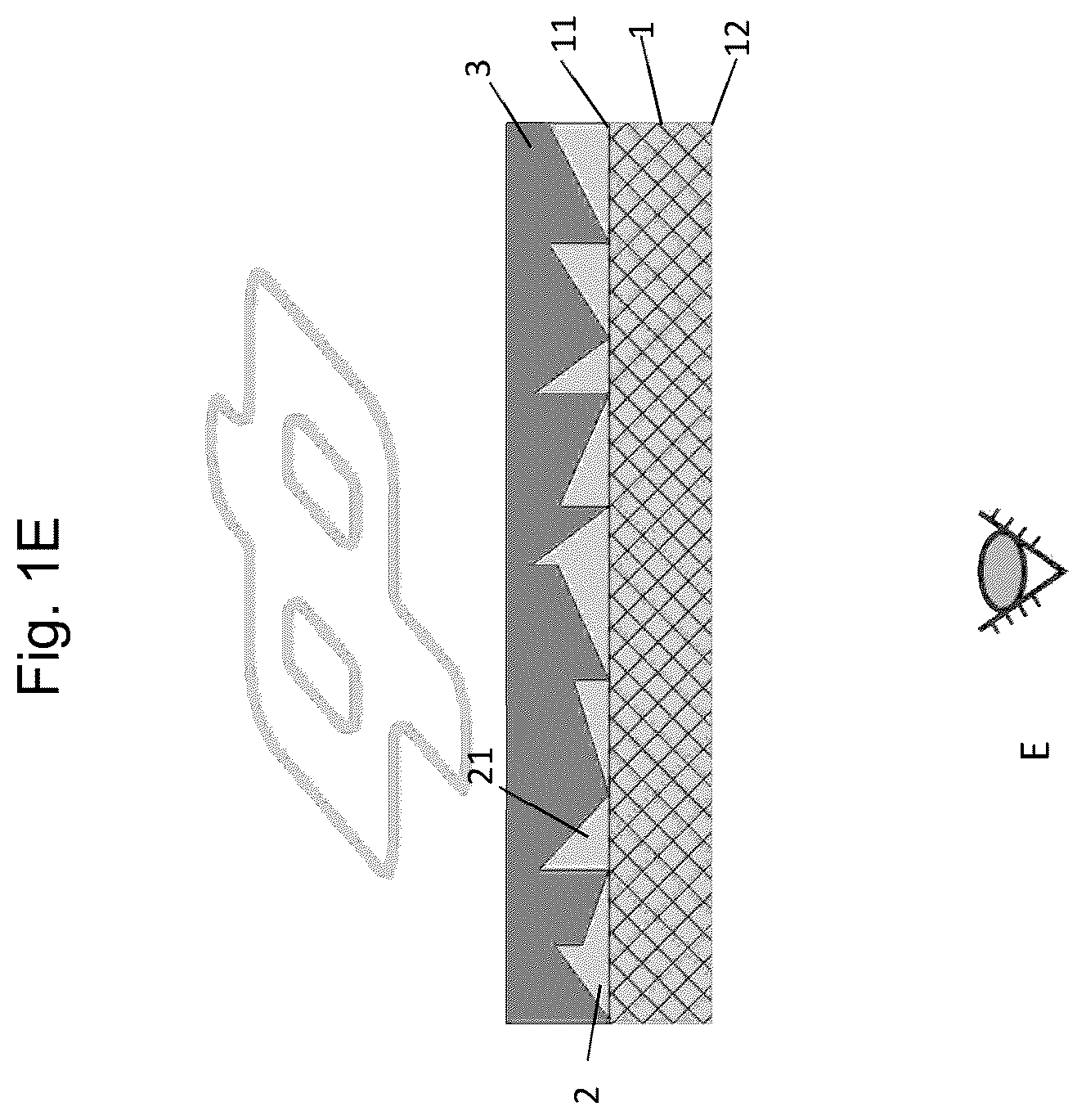 Patent US12350951 Figure 3 – Optical anti-counterfeiting element and anti-counterfeiting product