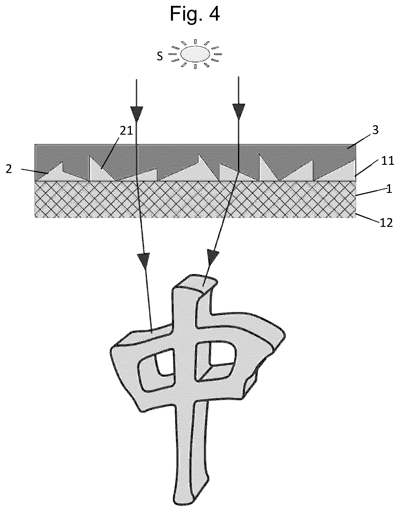 Patent US12350951 Figure 6 – Optical anti-counterfeiting element and anti-counterfeiting product
