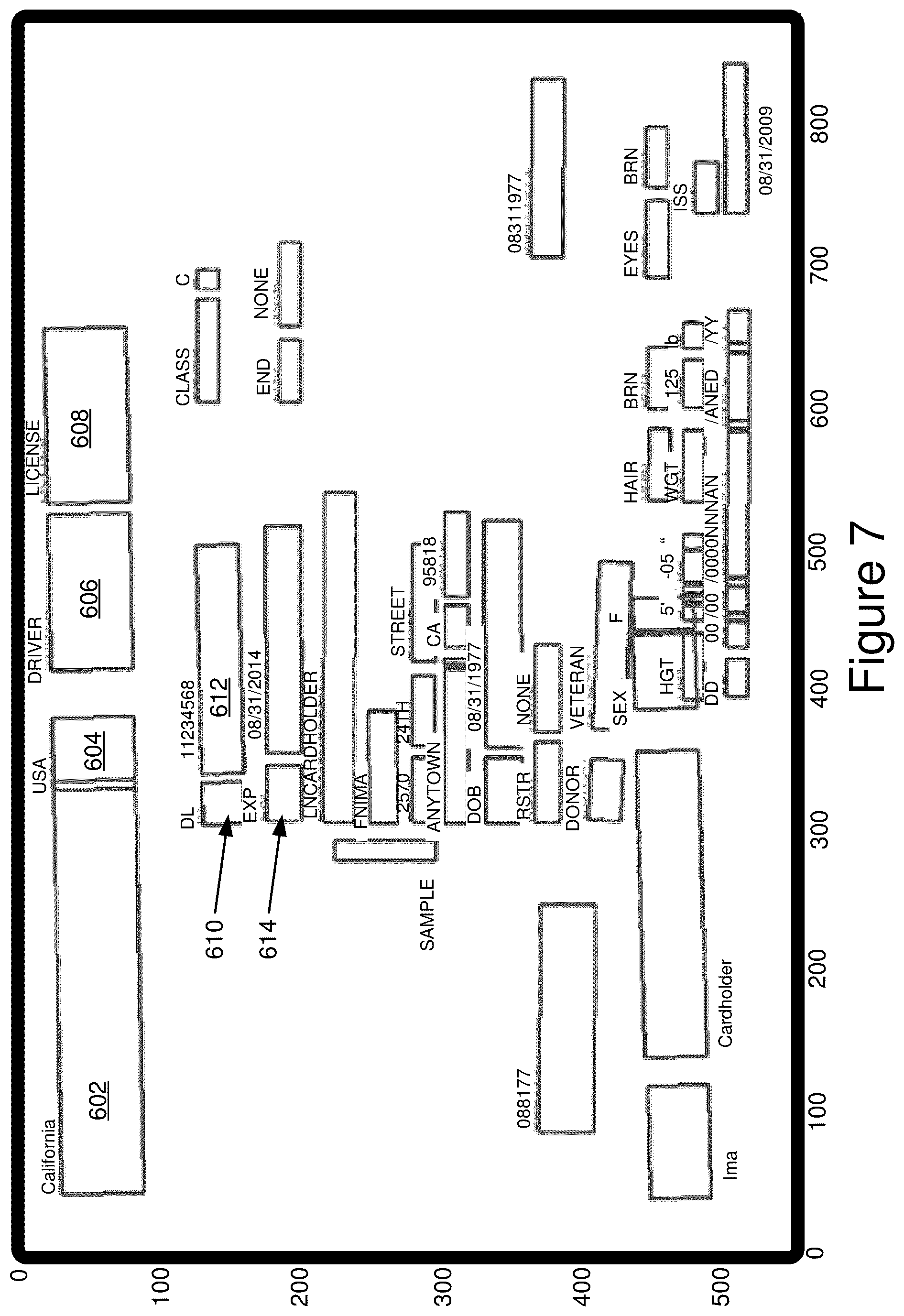 Patent US12350952 Figure 7 – Evaluating perforations on document images