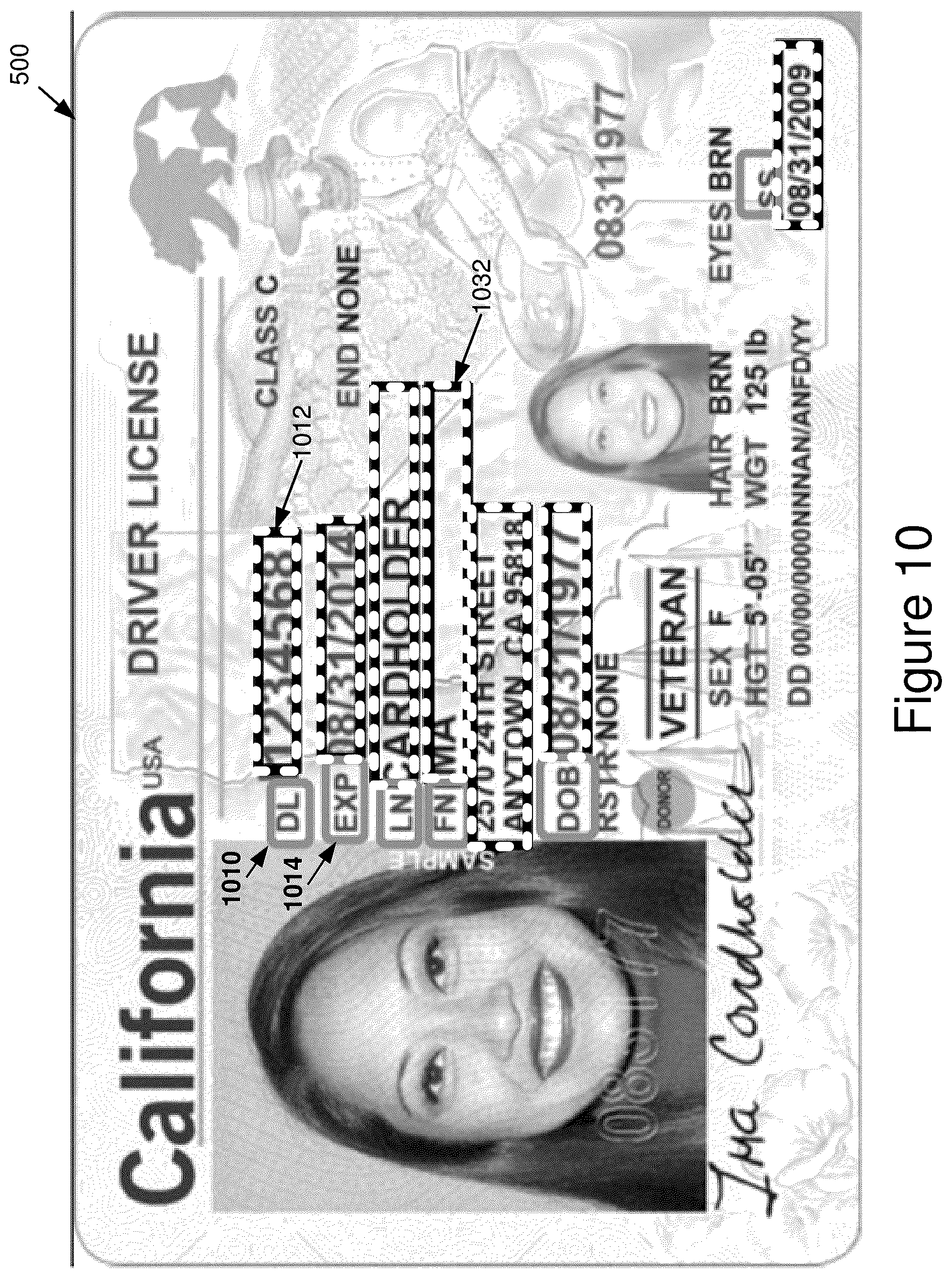 Patent US12350952 Figure 10 – Evaluating perforations on document images