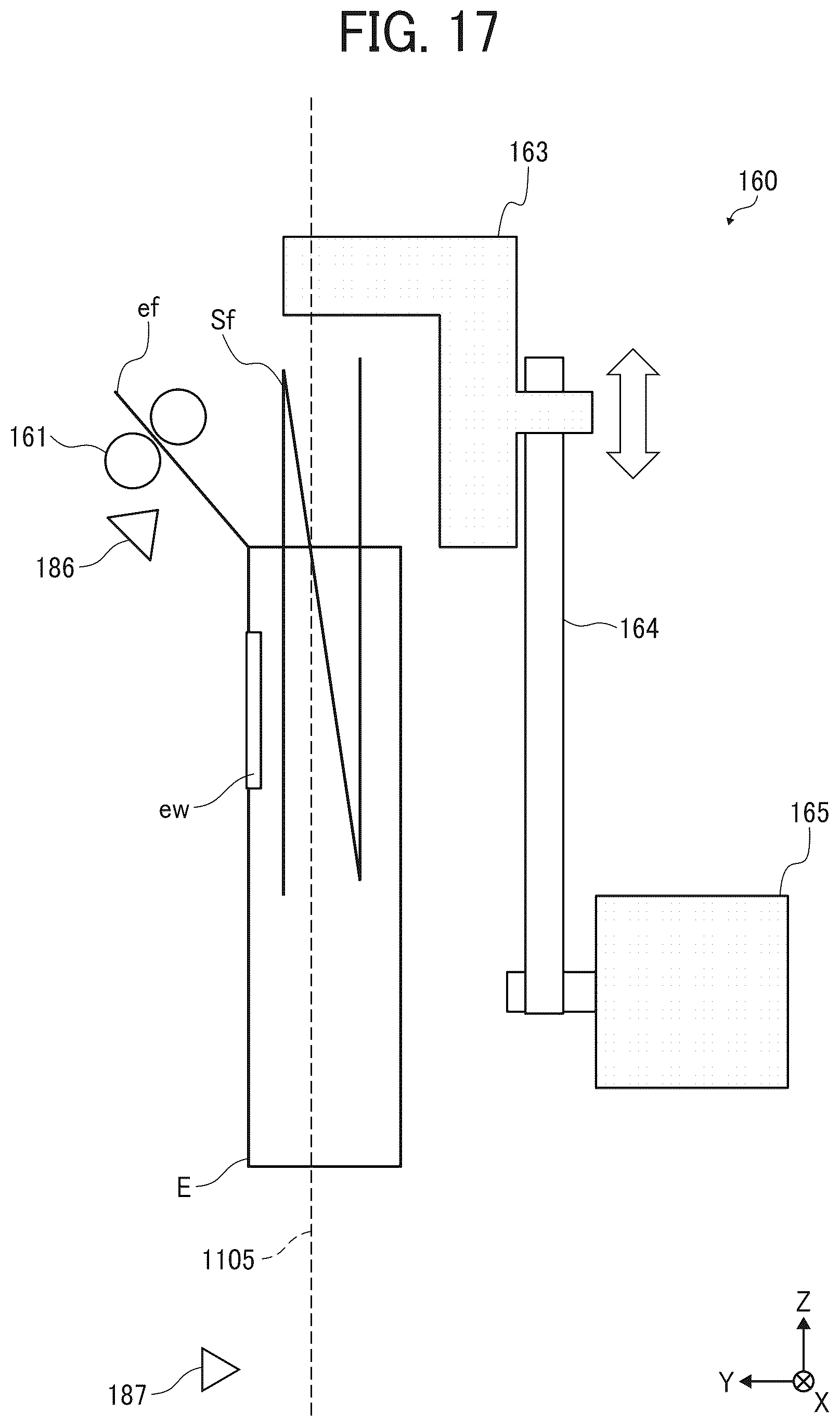 Patent US12350957 Figure 17 – Envelope processing apparatus and image forming system