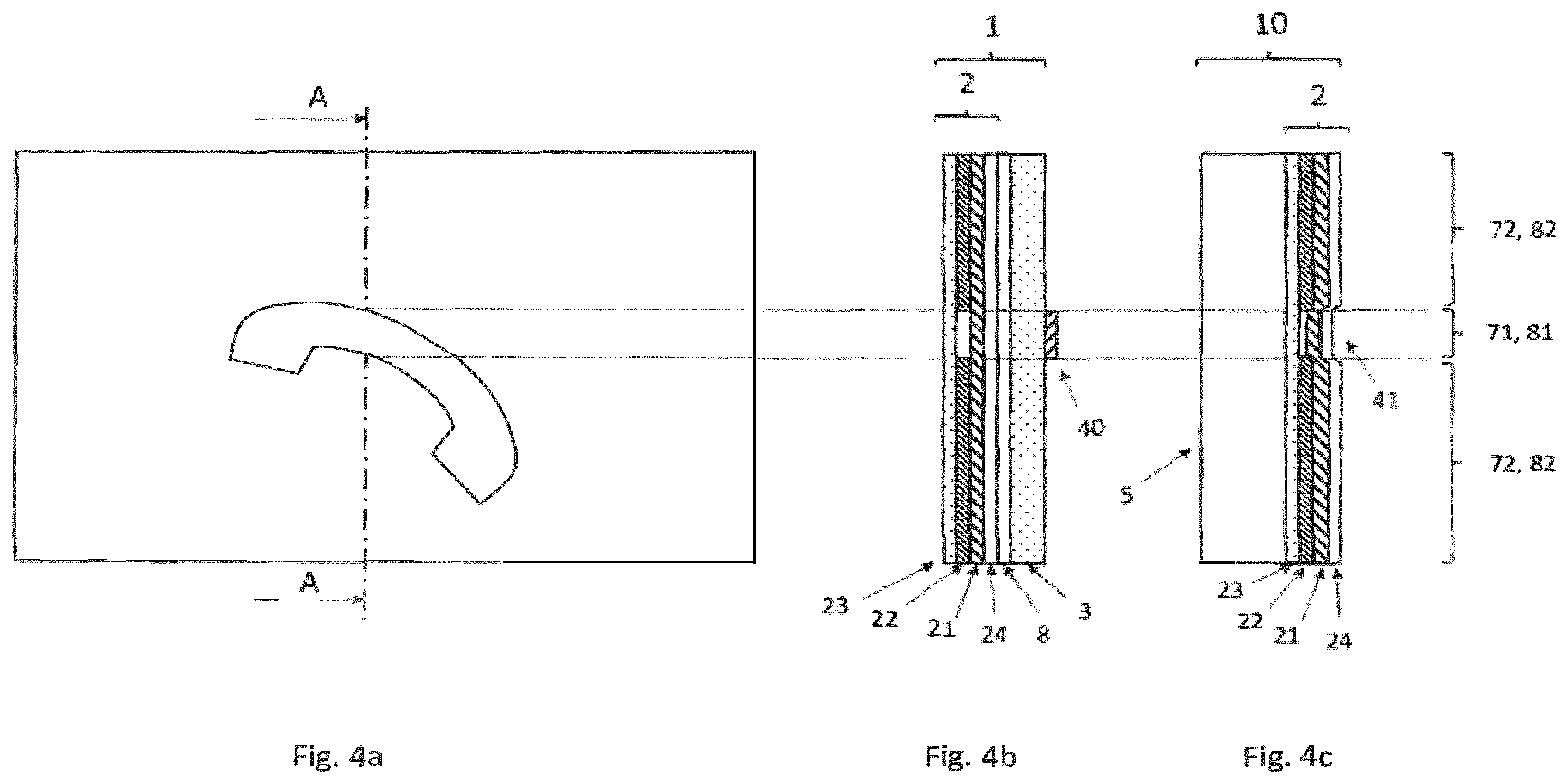 Patent US12350958 Figure 3 – Transfer film, plastic injection-molded article, and method for the production thereof