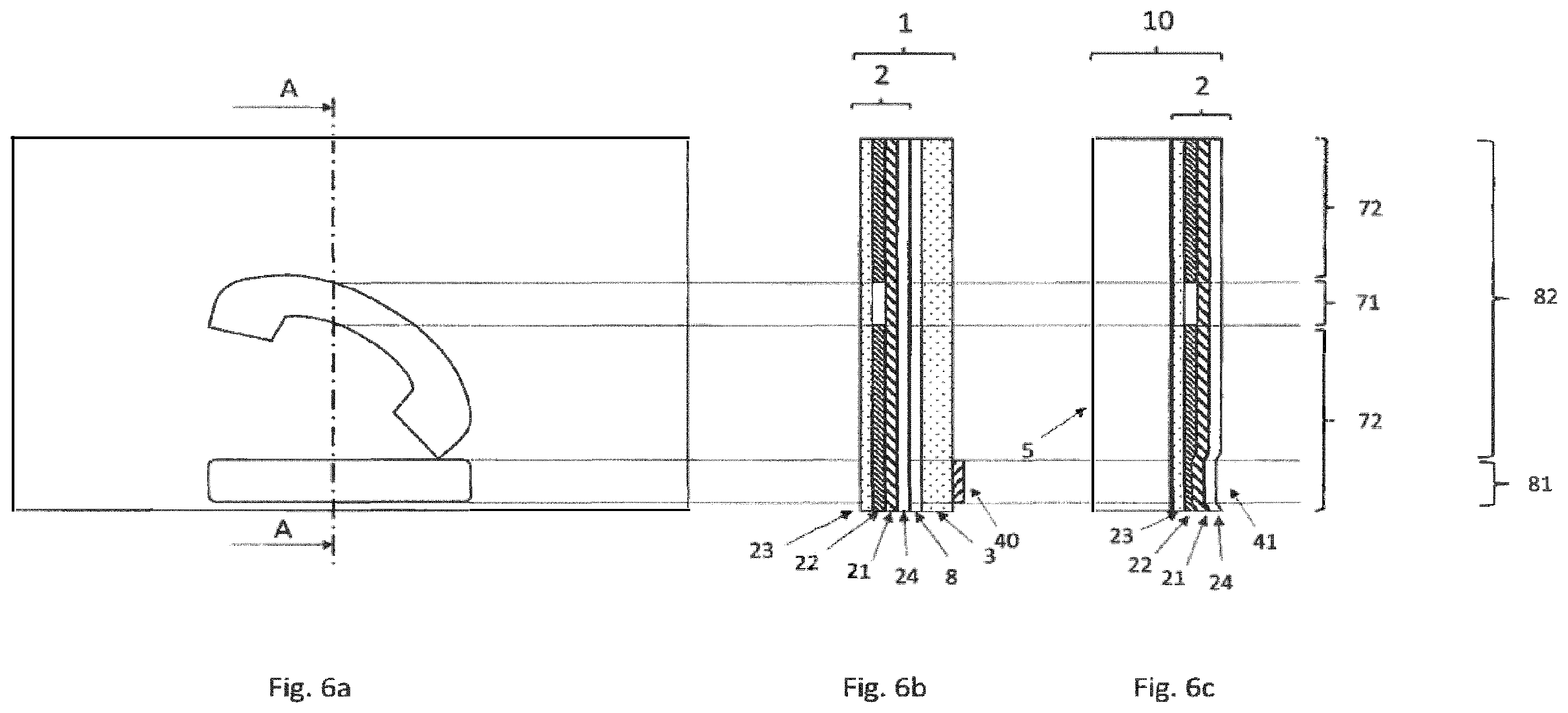 Patent US12350958 Figure 5 – Transfer film, plastic injection-molded article, and method for the production thereof