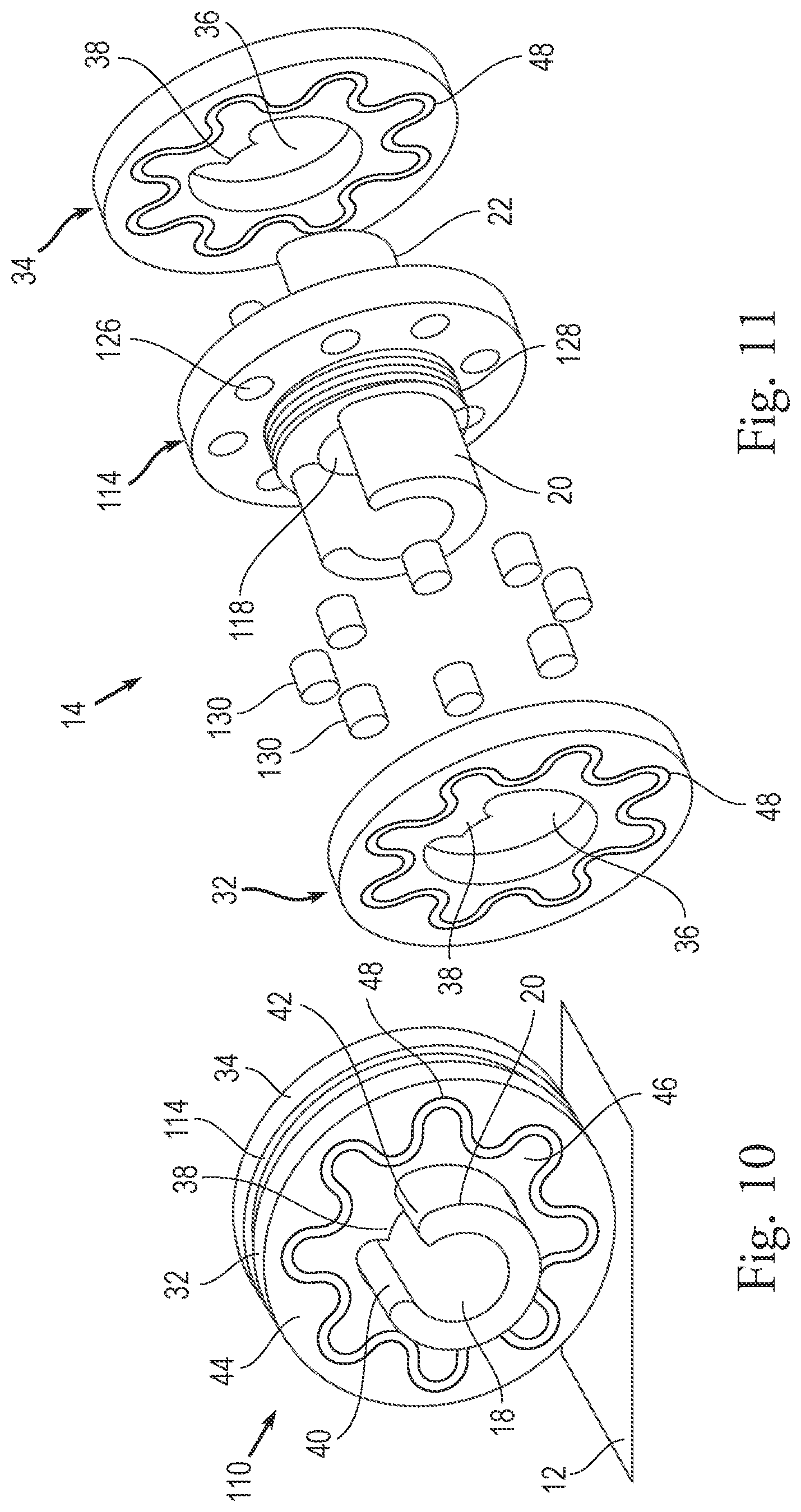 Patent US12350962 Figure 4 – Electromagnets to control magnetic wheel adhesion