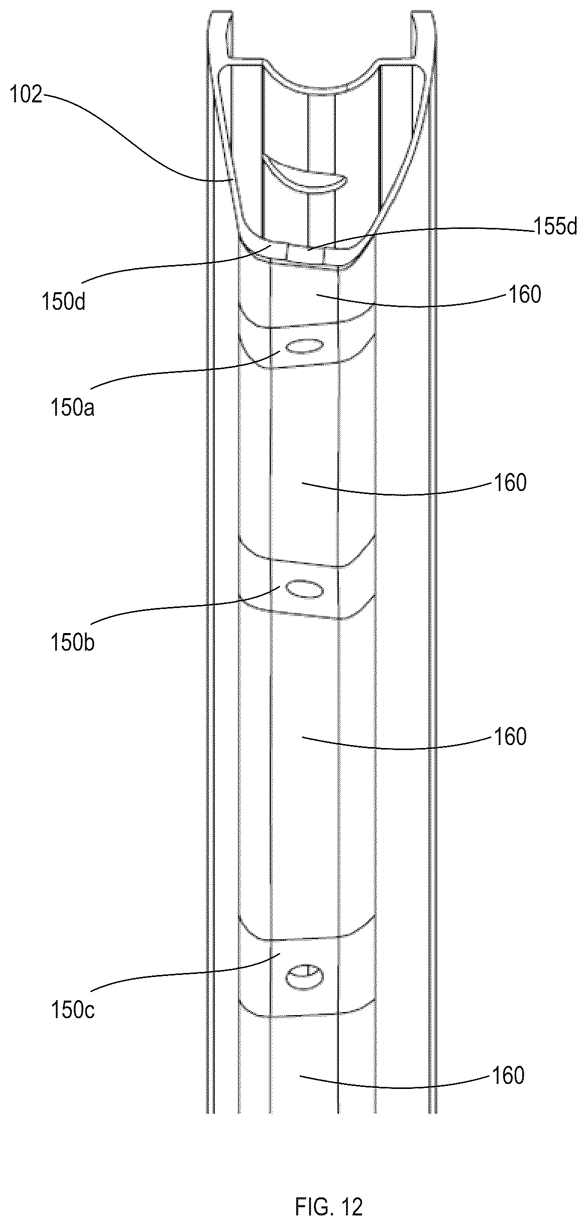 Patent US12350963 Figure 11 – Bicycle rim adapted to reduce spoke fatigue