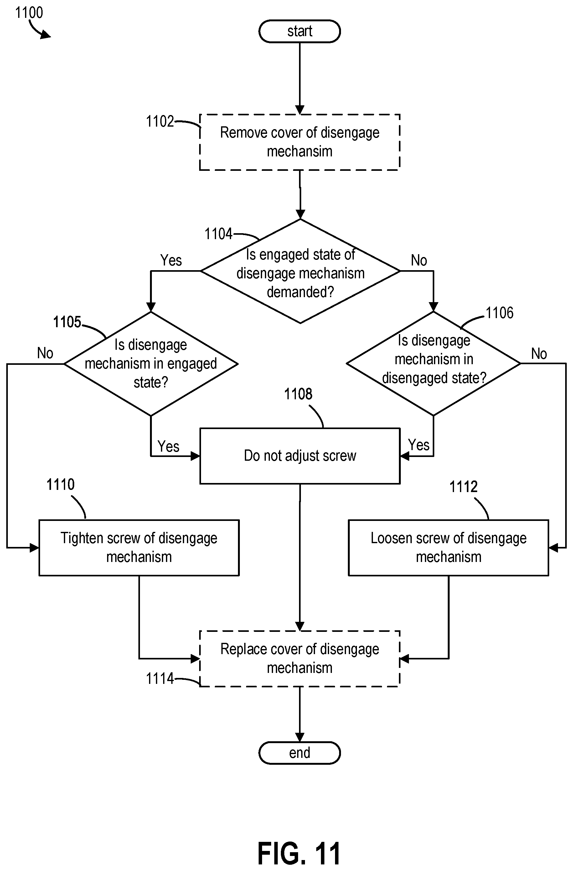 Patent US12350965 Figure 12 – Systems and methods for disengaging wheels