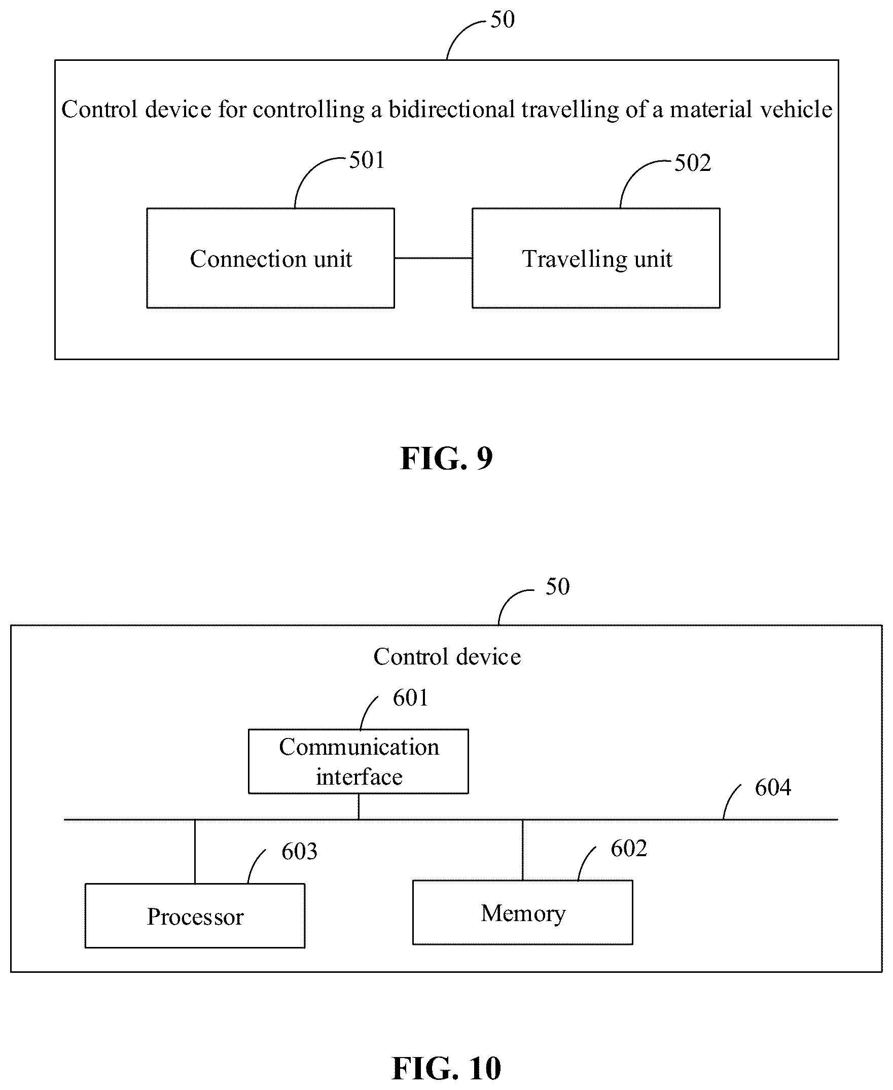 Patent US12350966 Figure 6 – Material vehicle, traction apparatus and system, and method for controlling bidirectional traveling of material vehicle