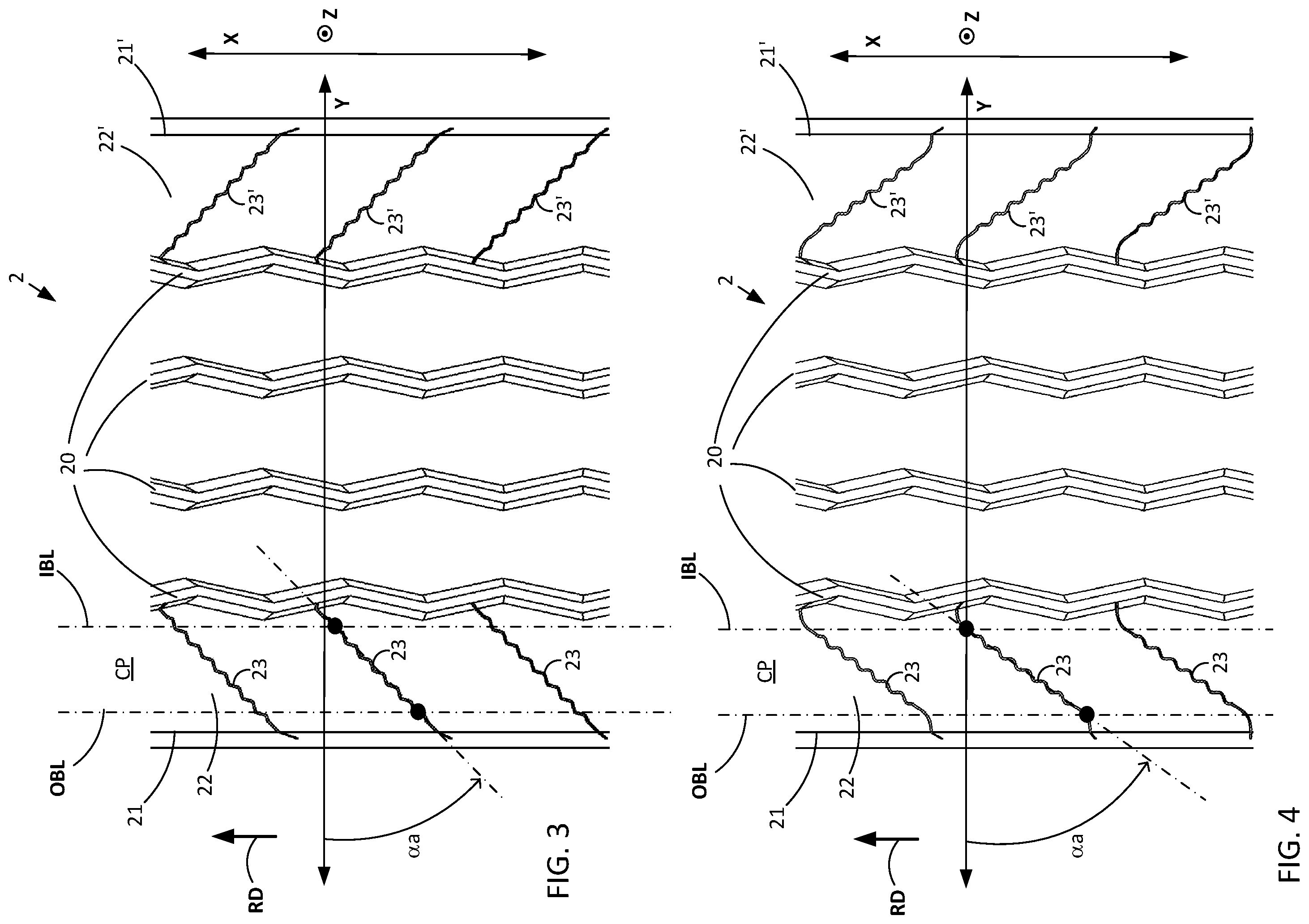 Patent US12350970 Figure 3 – Heavy truck tire tread and heavy truck tire