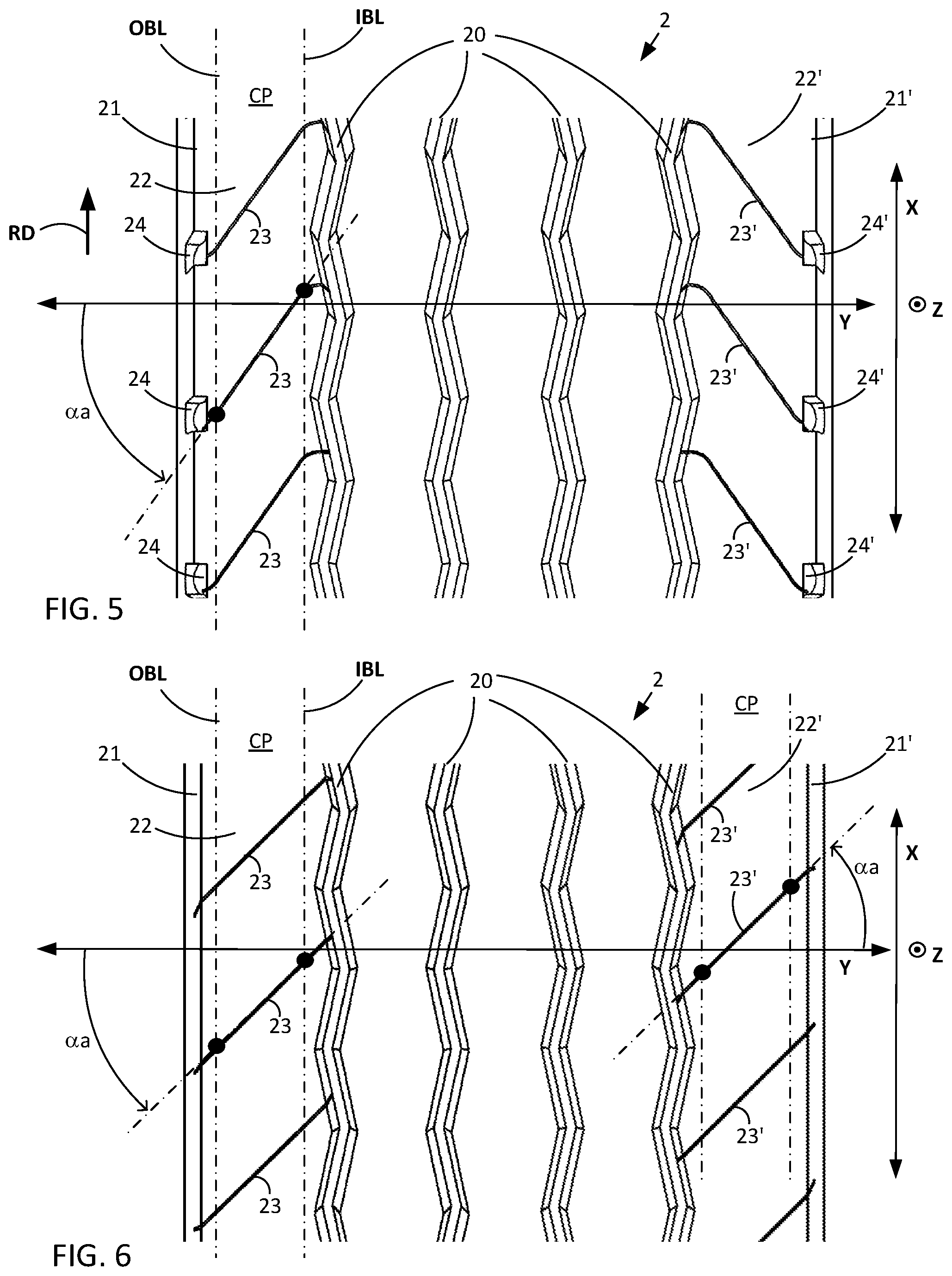 Patent US12350970 Figure 4 – Heavy truck tire tread and heavy truck tire