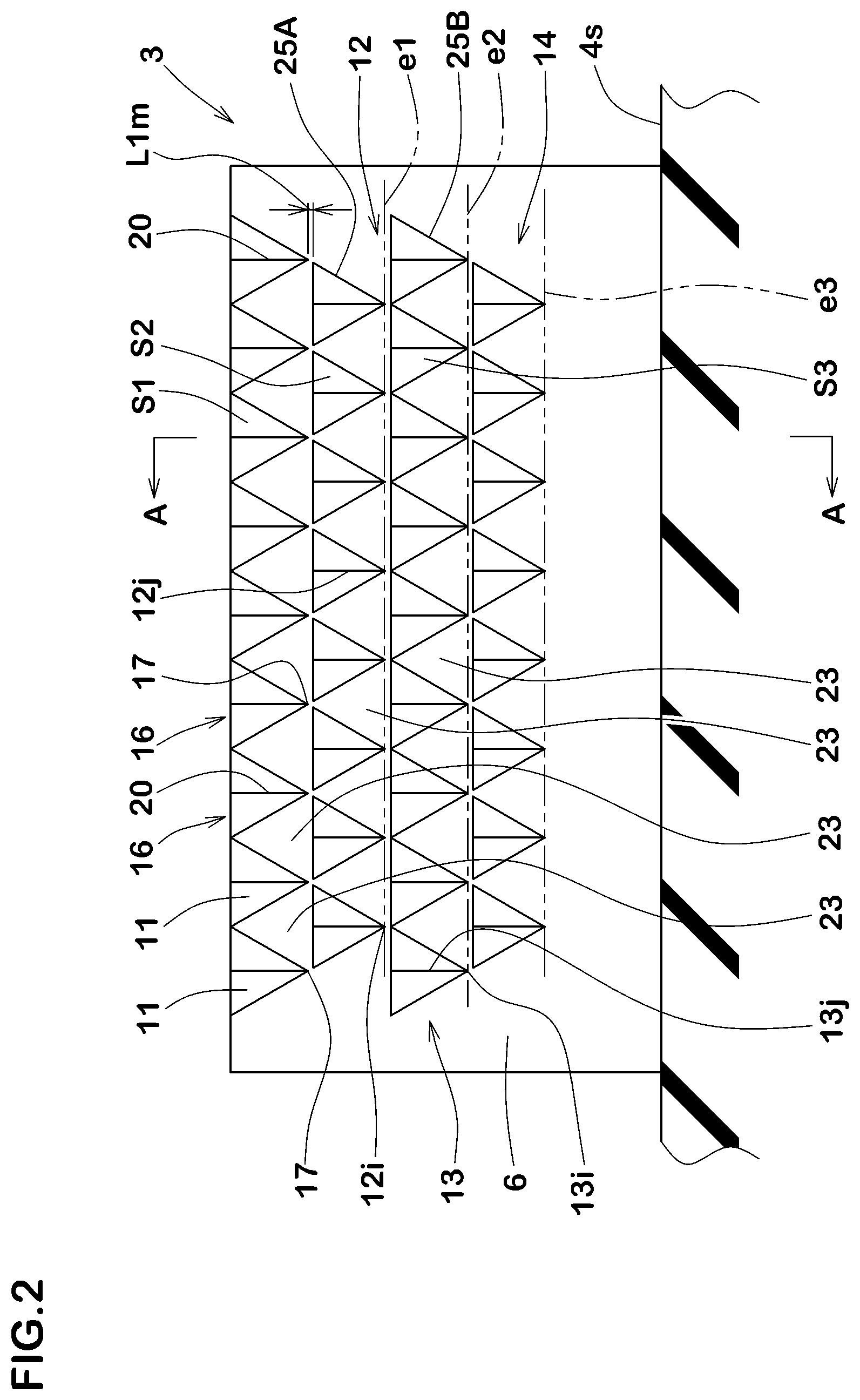 Patent US12350972 Figure 2 – Tire