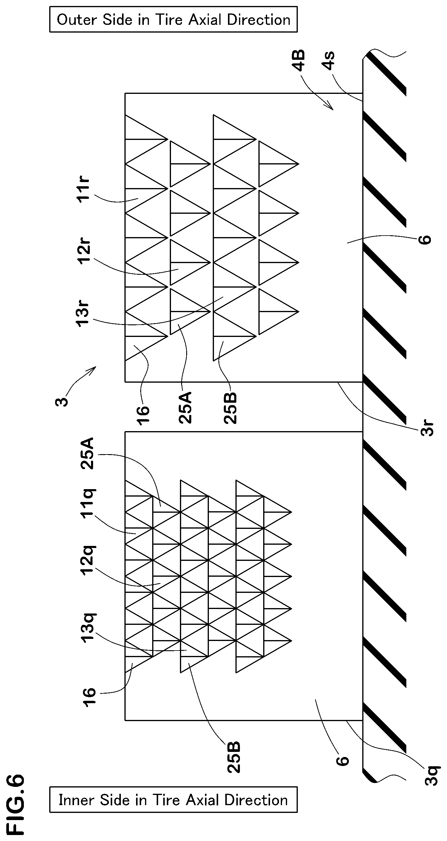 Patent US12350972 Figure 6 – Tire