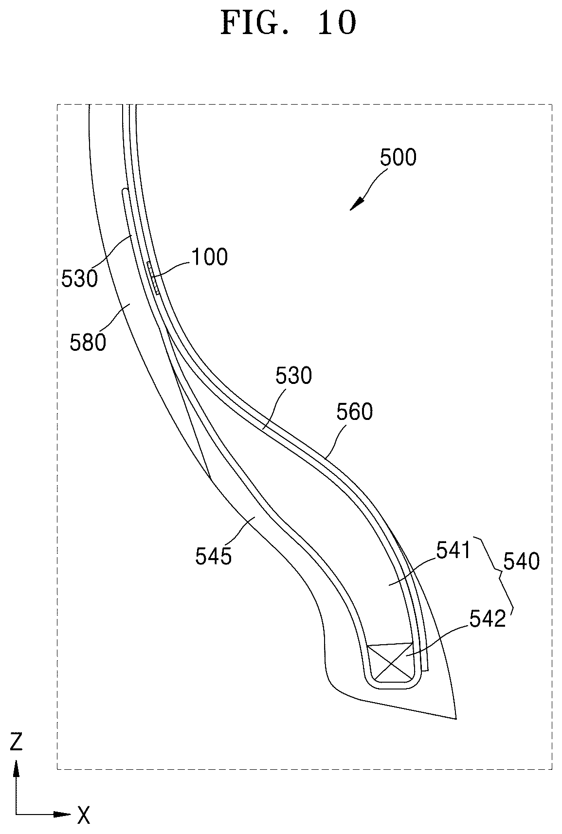 Patent US12350976 Figure 10 – Tire