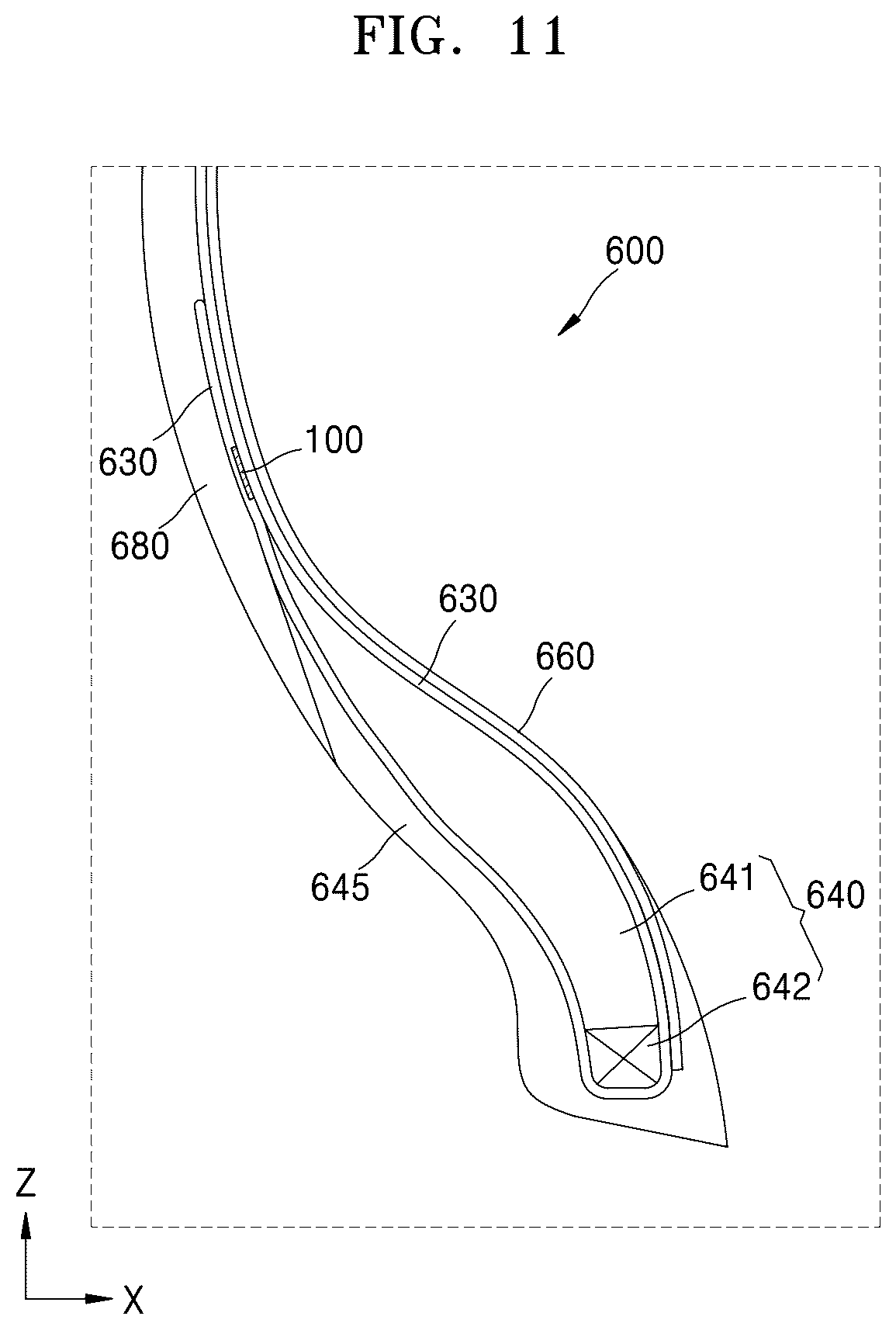 Patent US12350976 Figure 11 – Tire