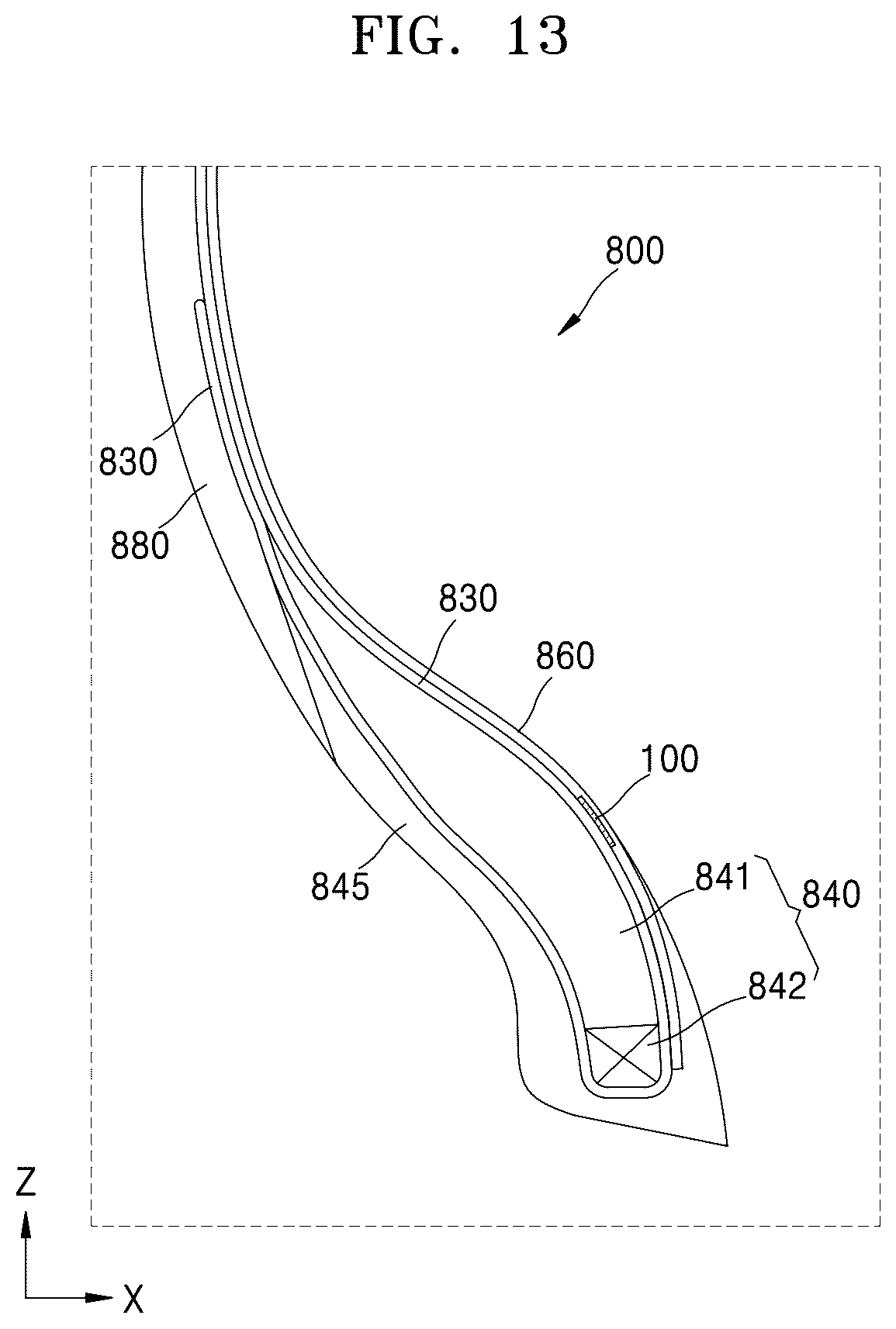 Patent US12350976 Figure 13 – Tire